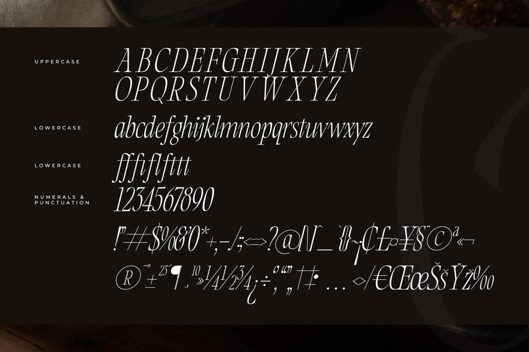 Preview 14 for Clamofte – Modern Stylish Serif
