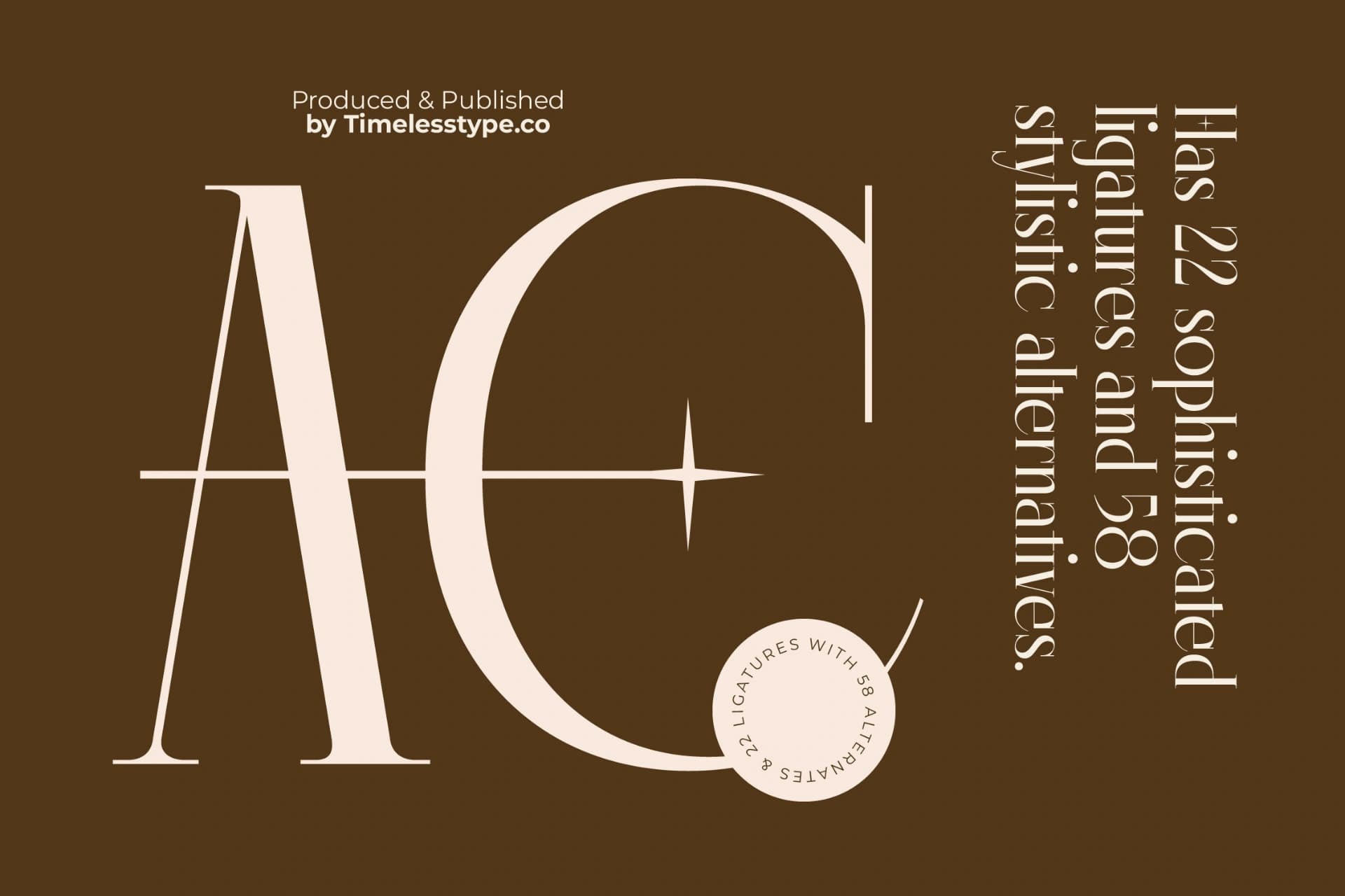 Preview 15 for Lagona - Display Typeface Serif Font