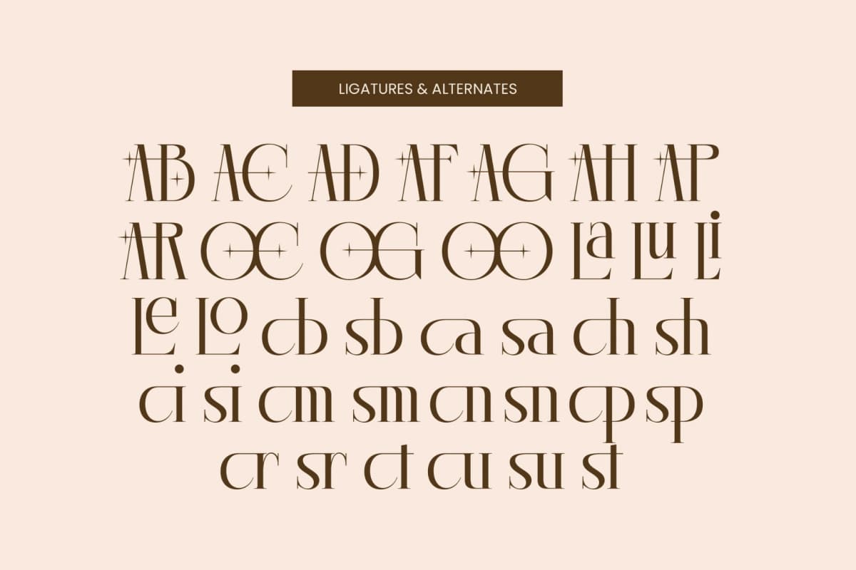 Preview 18 for Lagona - Display Typeface Serif Font
