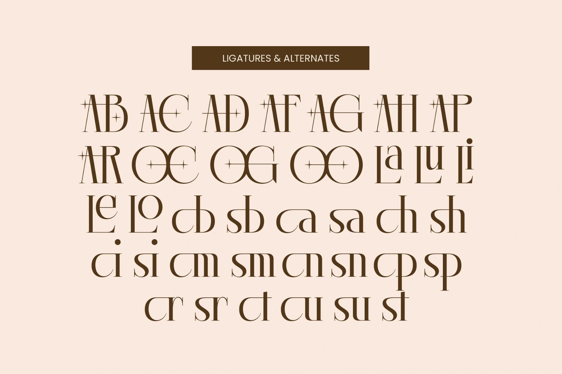 Preview 18 for Lagona - Display Typeface Serif Font
