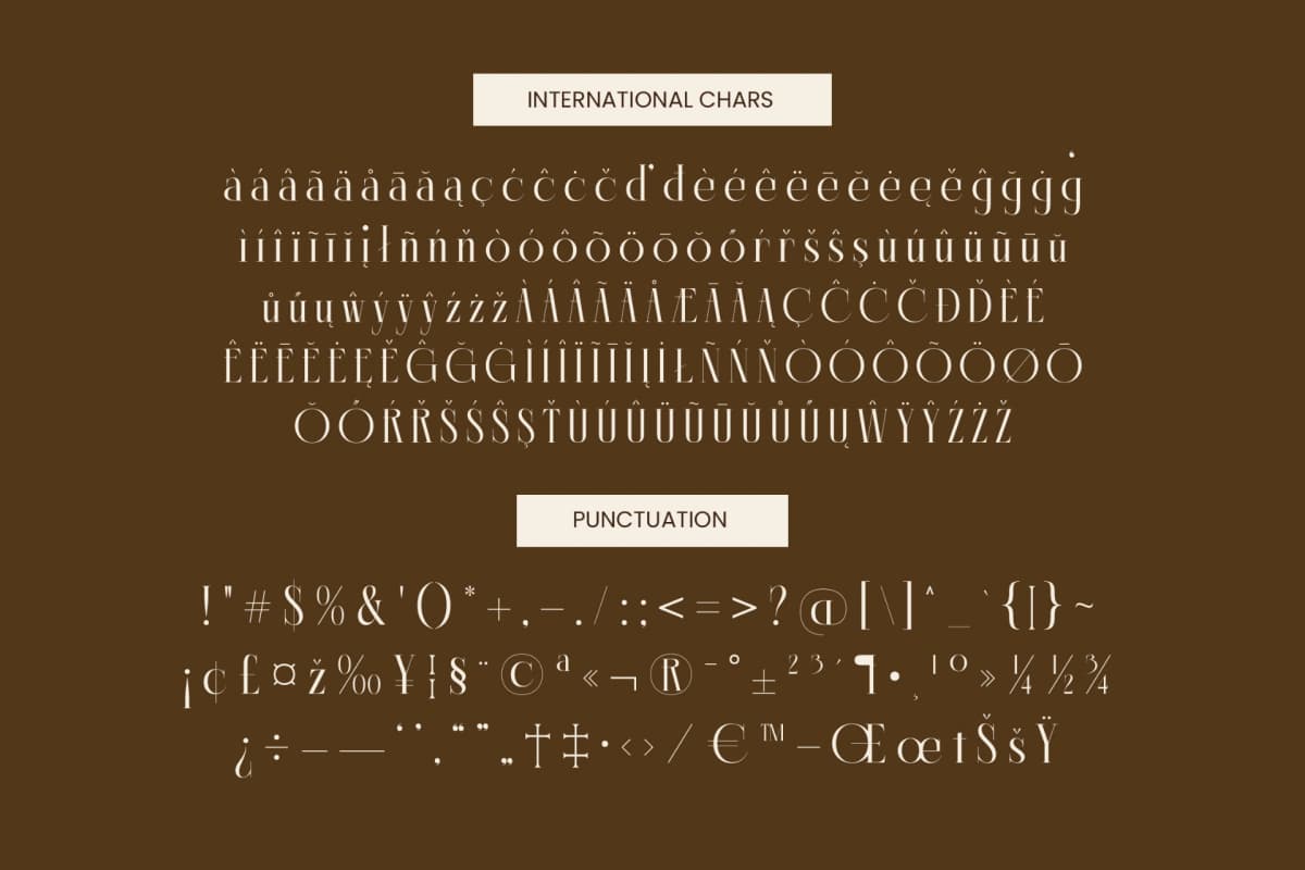 Preview 19 for Lagona - Display Typeface Serif Font