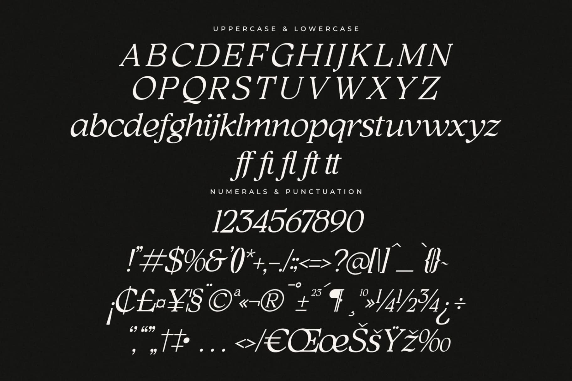 Preview 14 for Qimano – Modern Humanist Serif