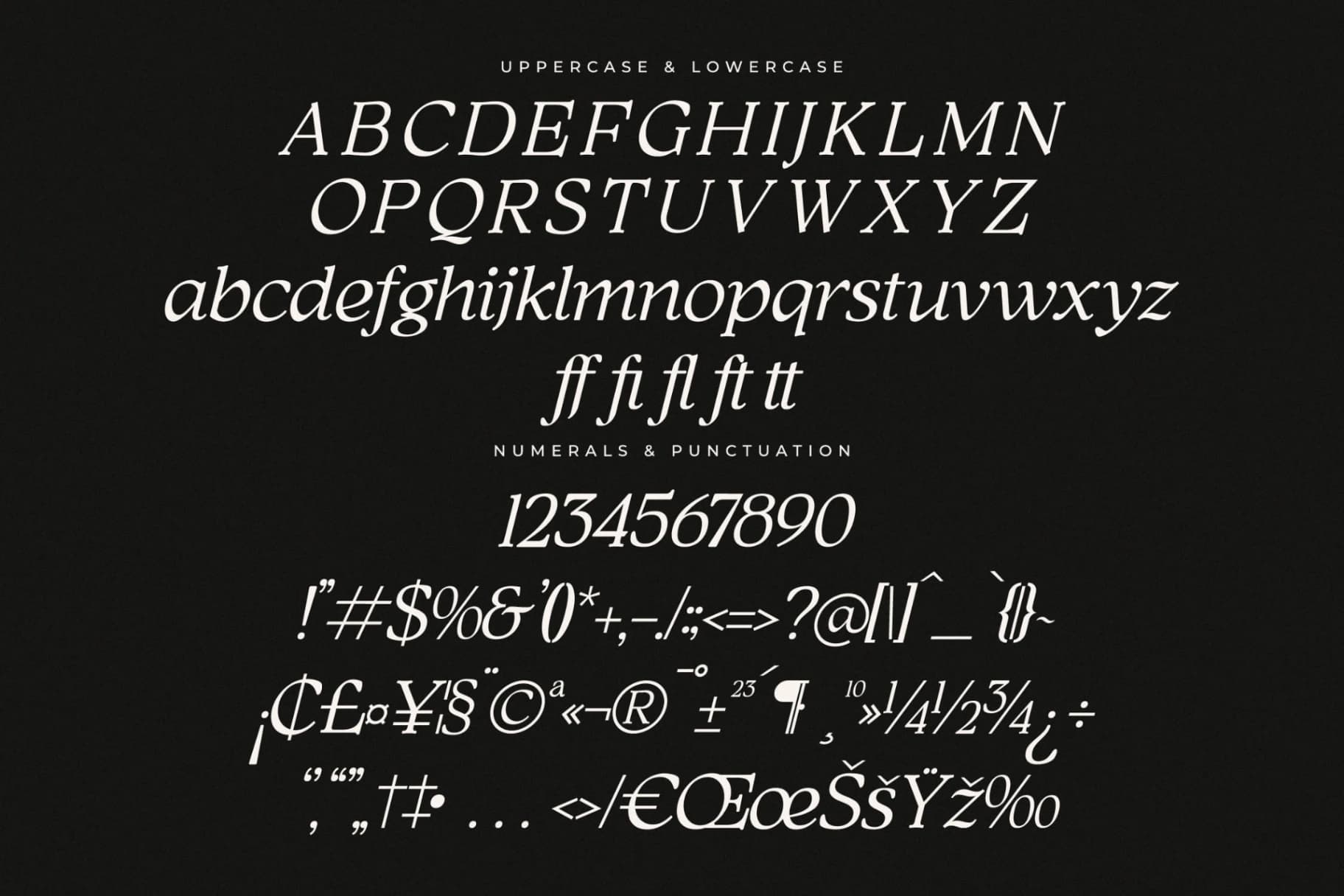 Preview 13 for Qimano – Modern Humanist Serif