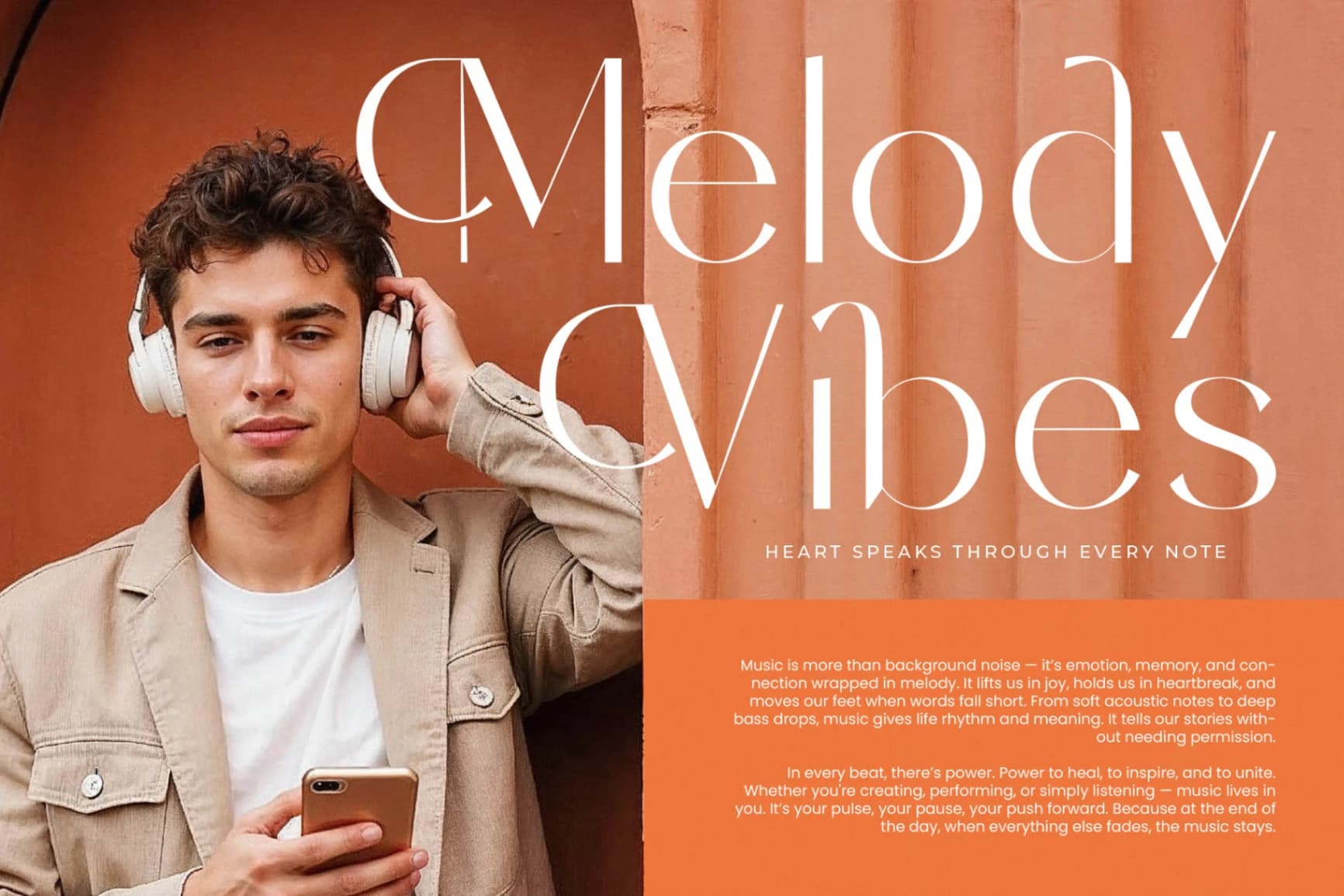 Preview 3 for Sunveil Orange - Modern Display Sans Serif Font