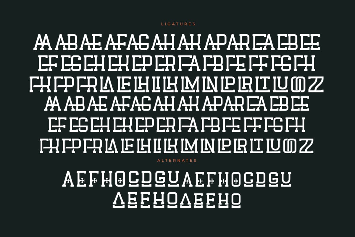 Preview 14 for Hagofen – Display Slab Serif