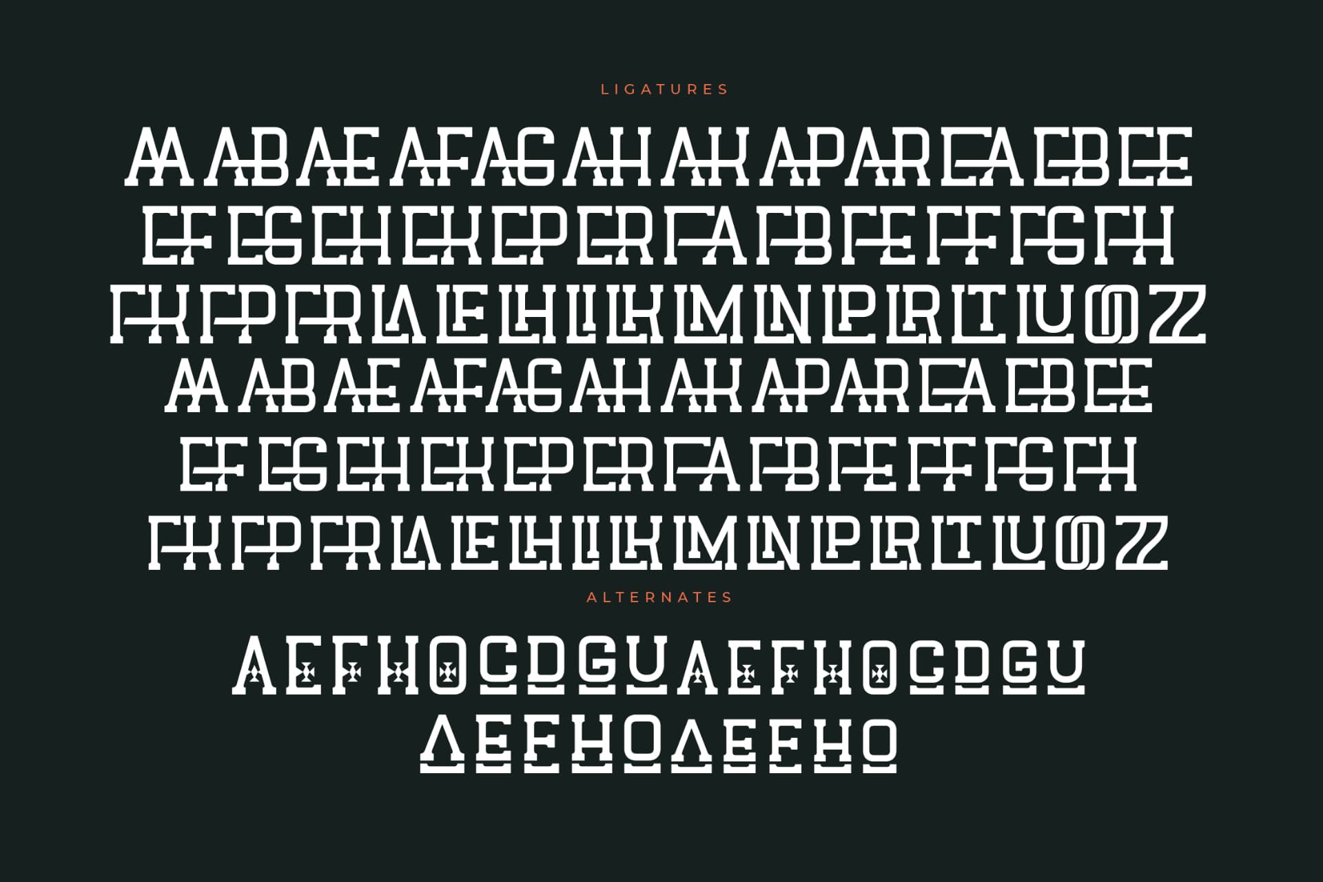 Preview 14 for Hagofen – Display Slab Serif
