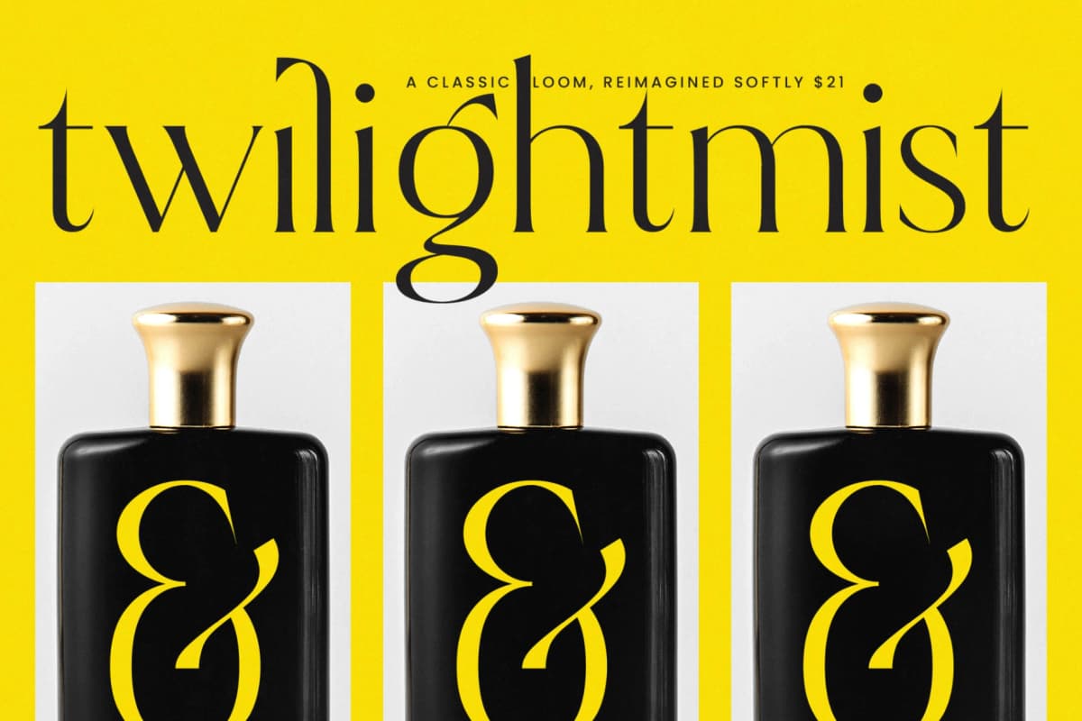 Qignals - Modern Serif Font font preview 15
