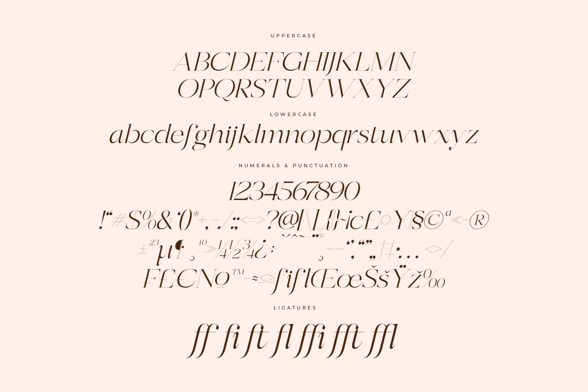 Preview 14 for Berloja Satfline – Modern Serif Font