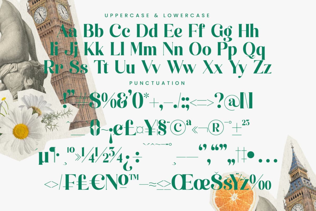 Kinsley Angels - New Modern Alternate Serif Font font preview 18