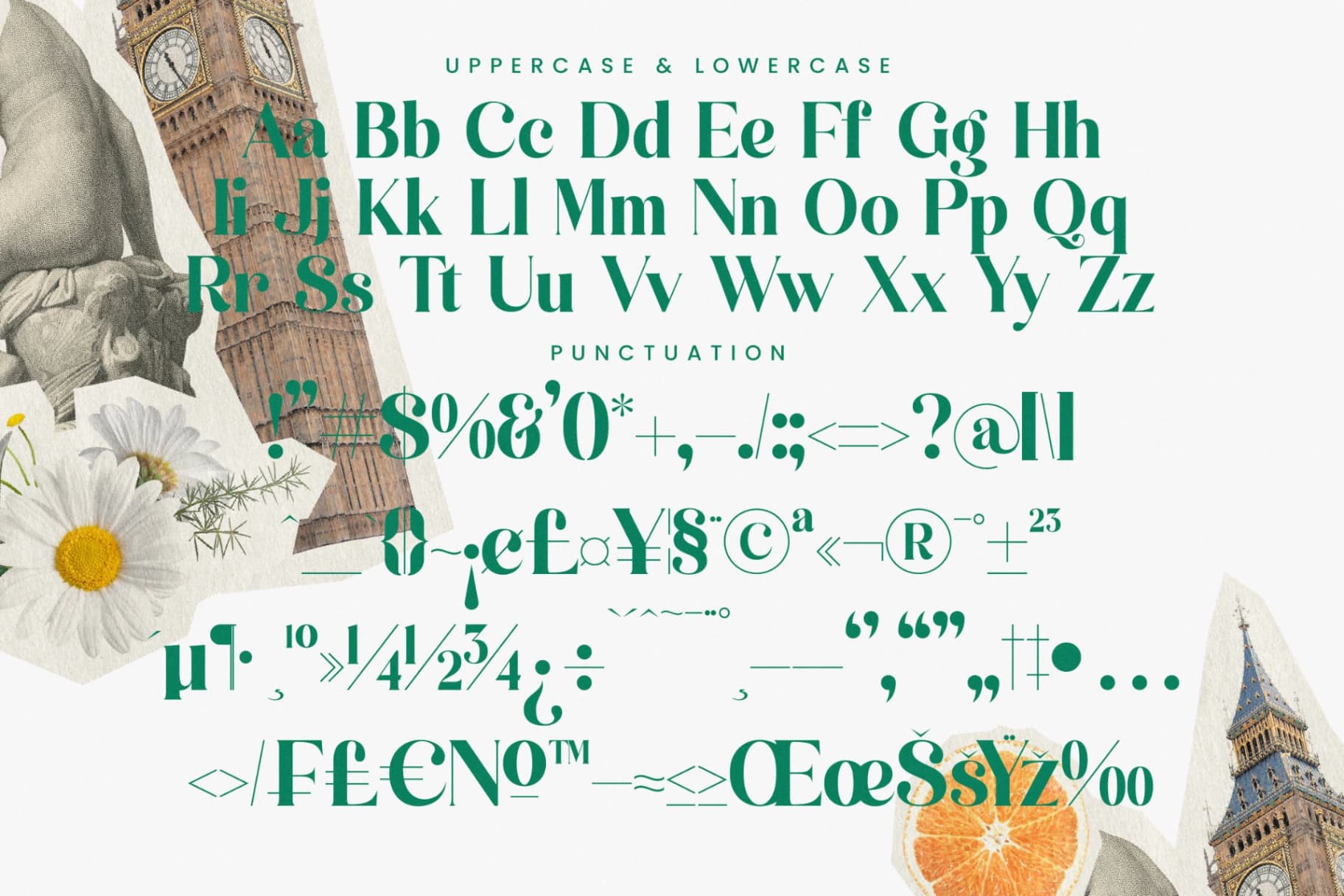 Preview 18 for Kinsley Angels - New Modern Alternate Serif Font