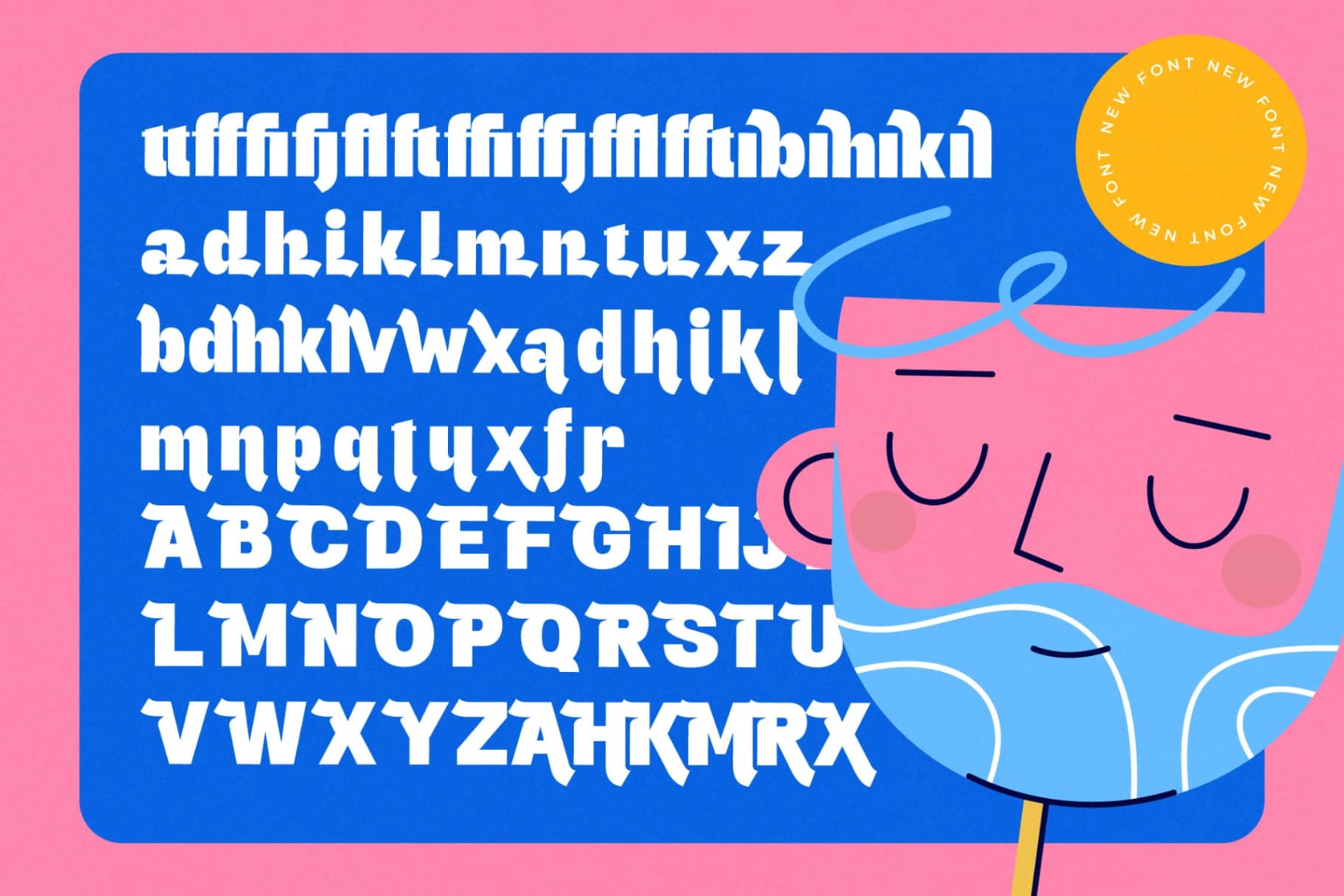 Preview 19 for Twilight Blash - New Bold Display Font