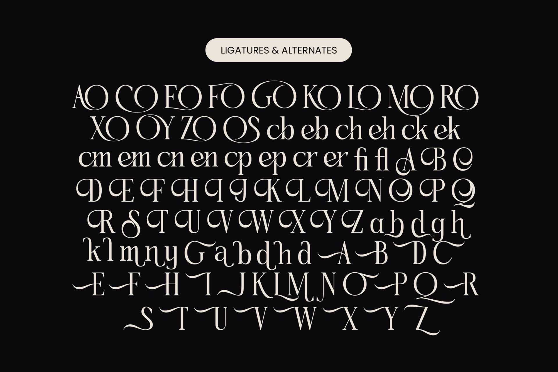 Preview 18 for Qinfolk - Elegant Serif Font