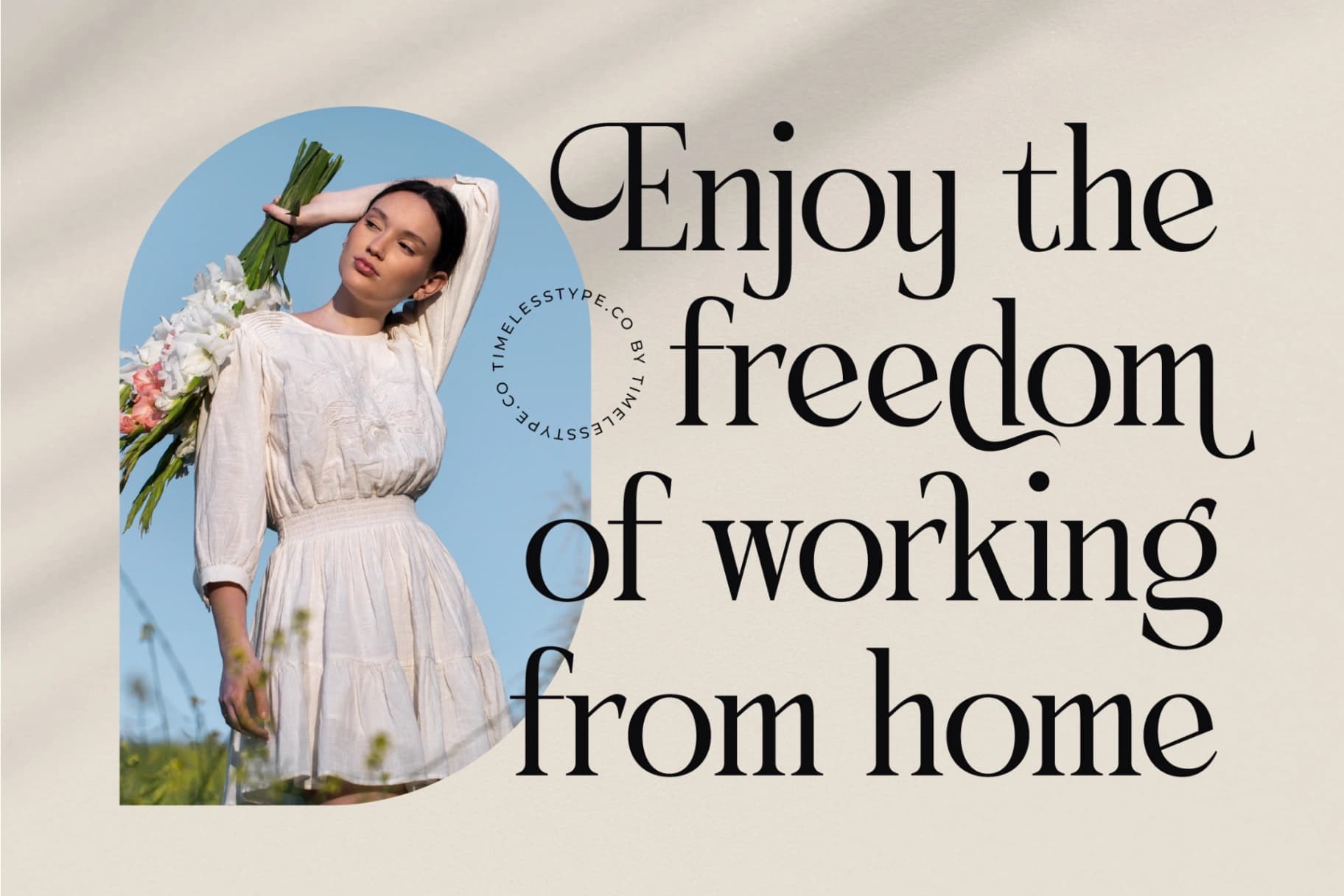 Preview 5 for Qinfolk - Elegant Serif Font