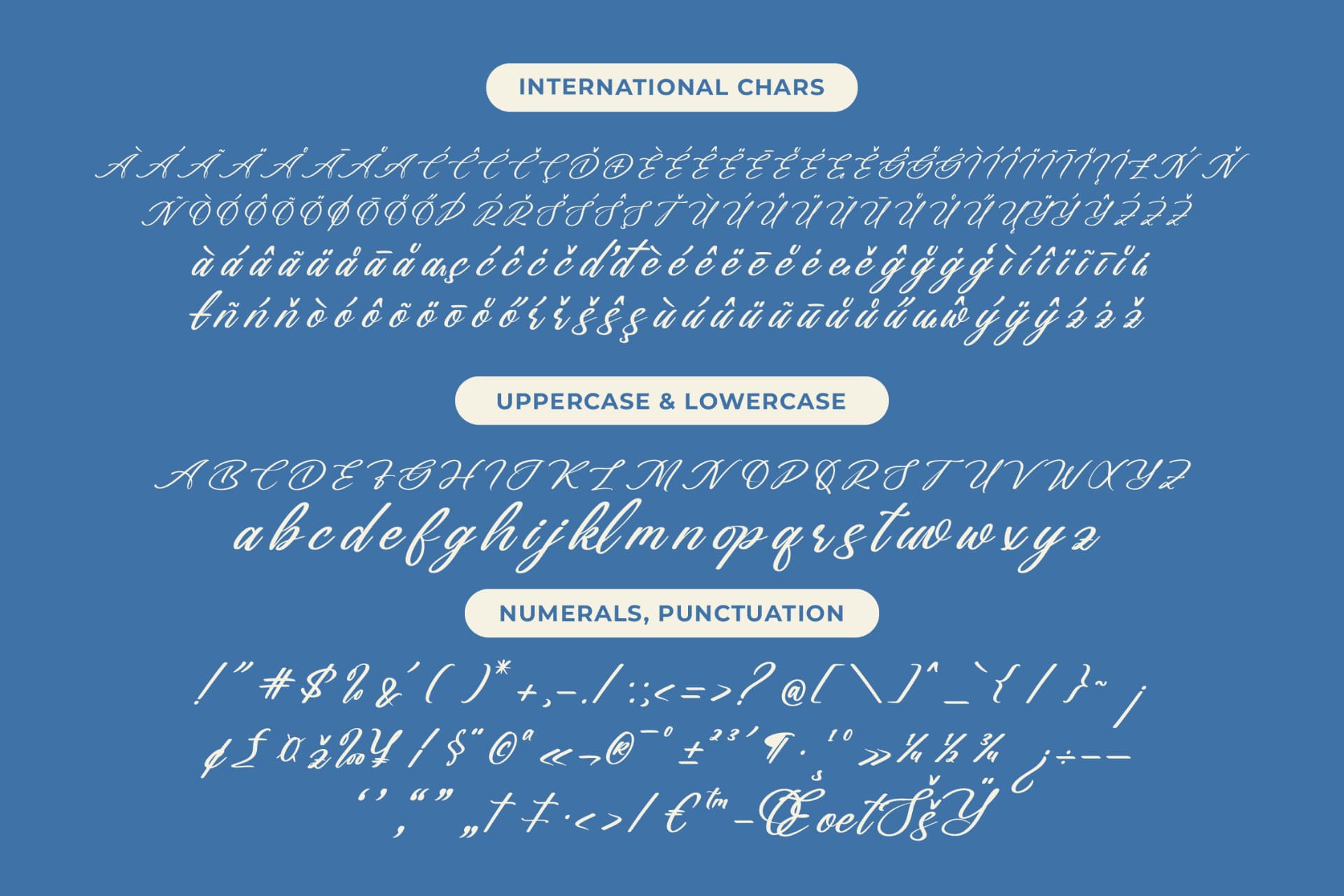 Preview 18 for Gartenya Calligraph - Modern Calligraphy Font
