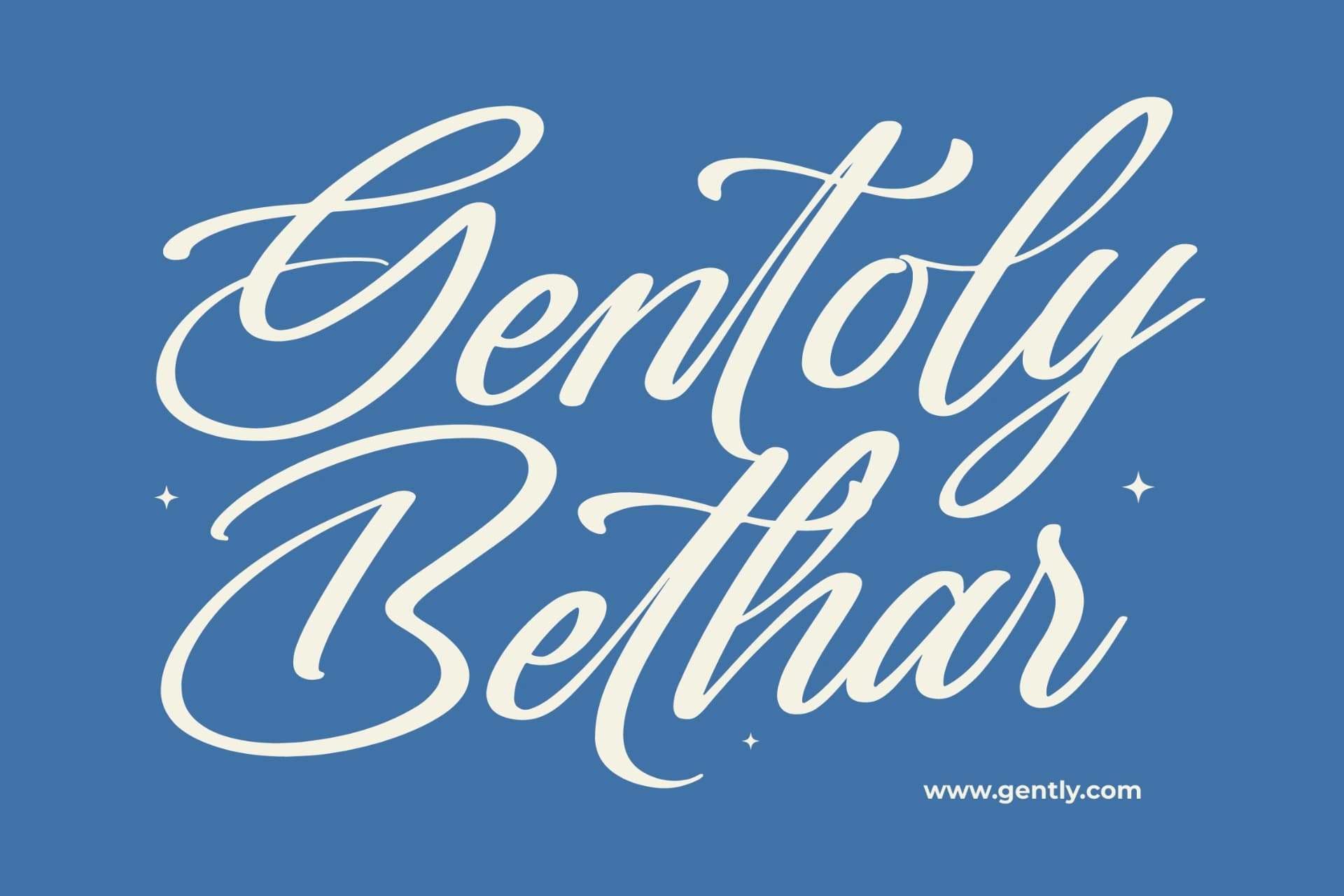Preview 4 for Gartenya Calligraph - Modern Calligraphy Font