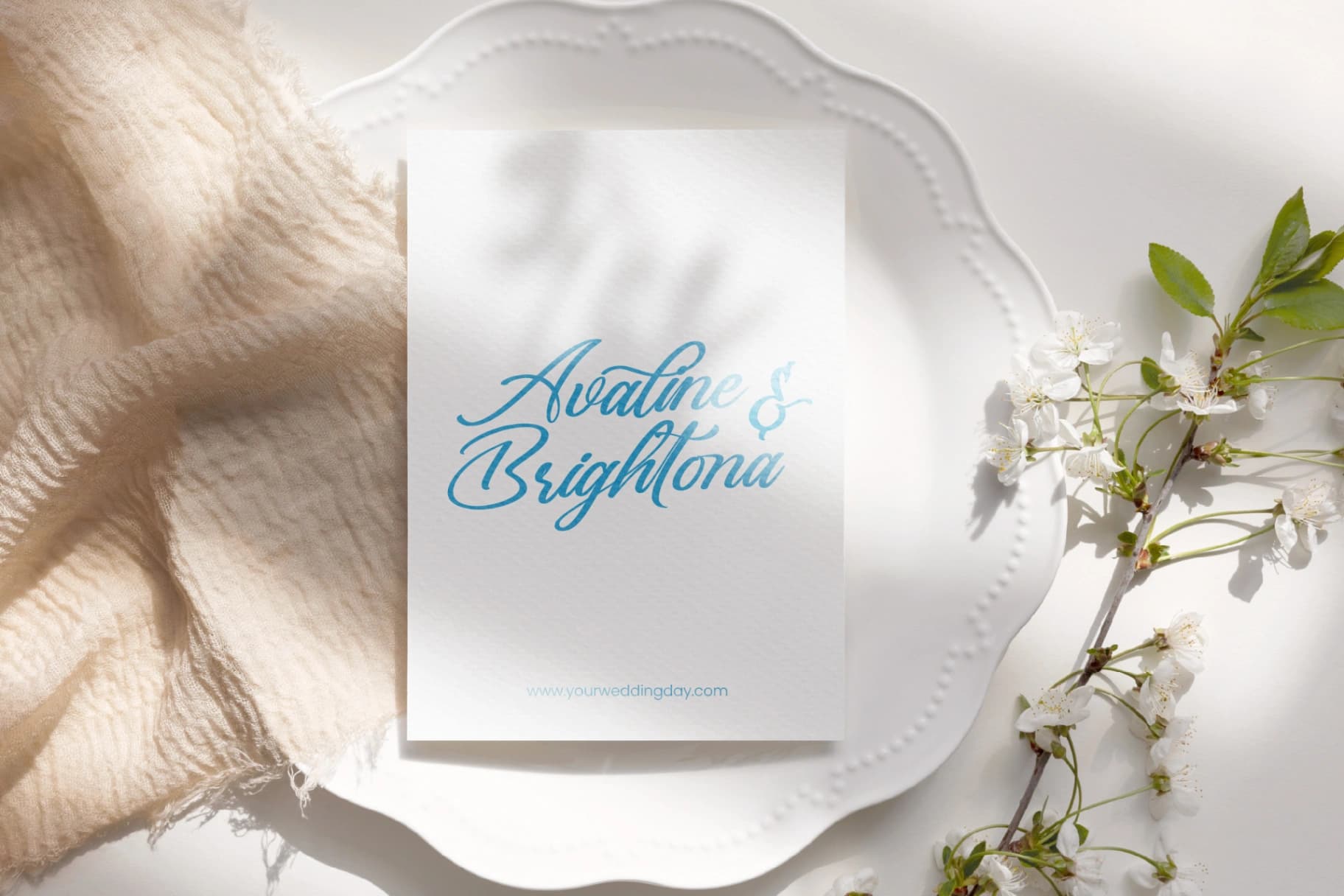 Preview 9 for Gartenya Calligraph - Modern Calligraphy Font