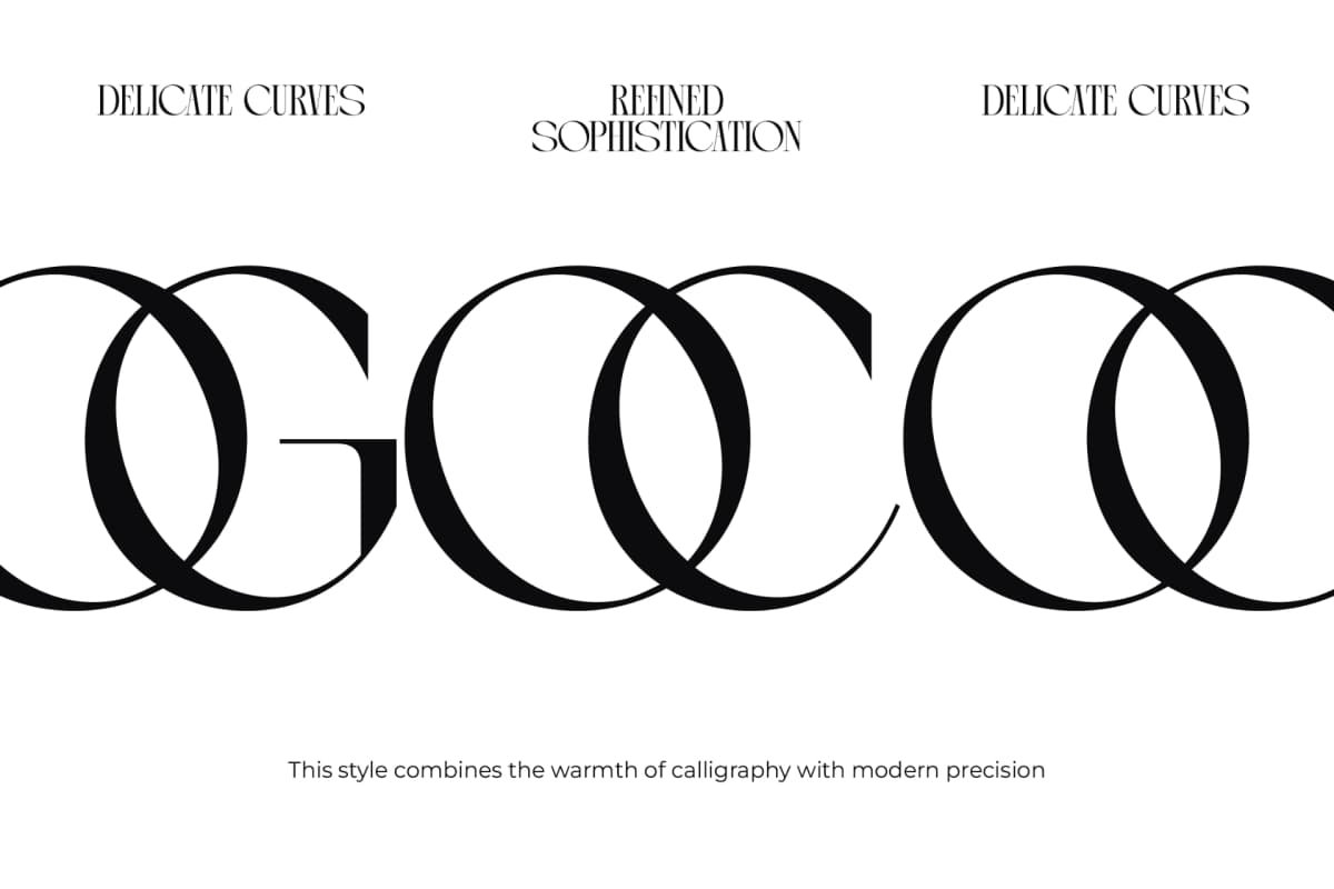 Arganica Brannds - Stylish Display Serif Font font preview 12