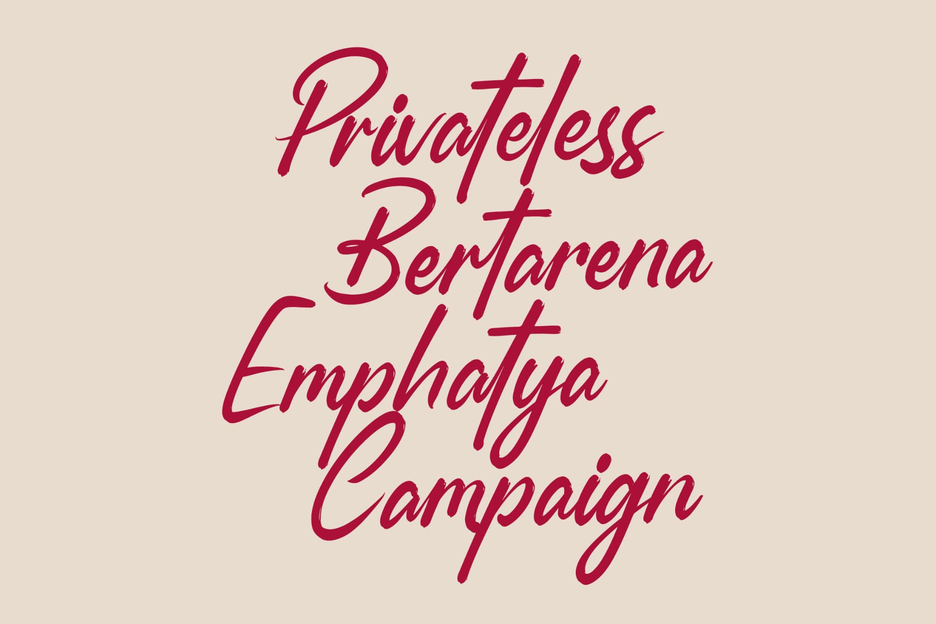 Preview 13 for Smoothy Routines - Modern Brush Font