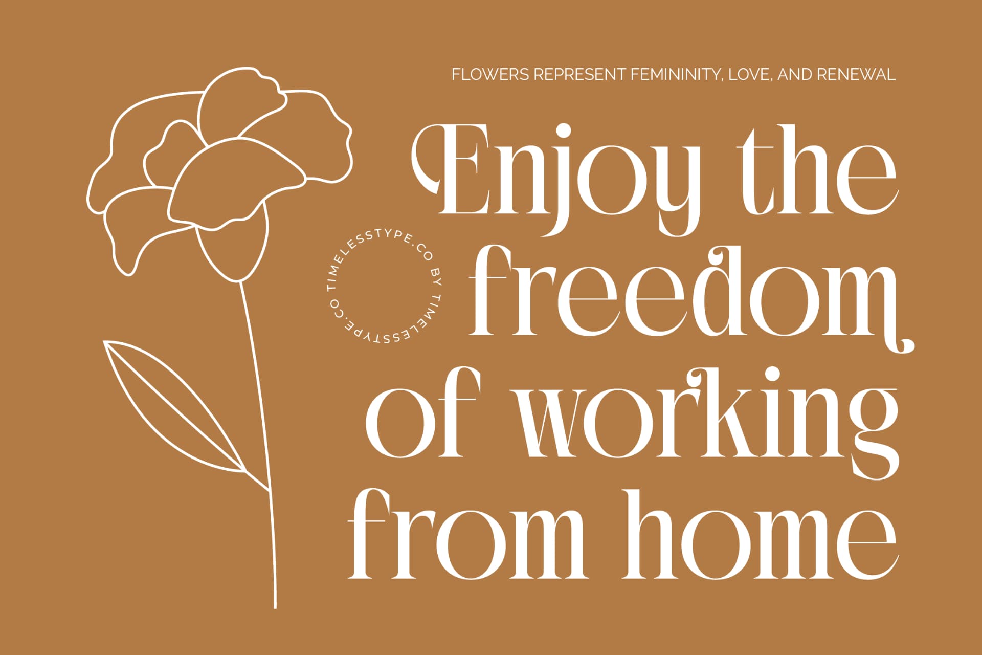 Preview 4 for Rich Dashy - Modern Elegant Serif Font