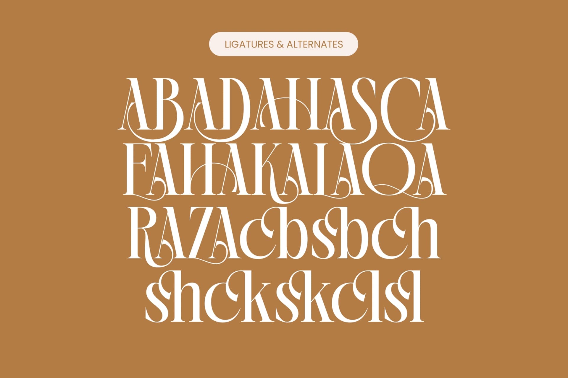 Preview 18 for Rich Dashy - Modern Elegant Serif Font