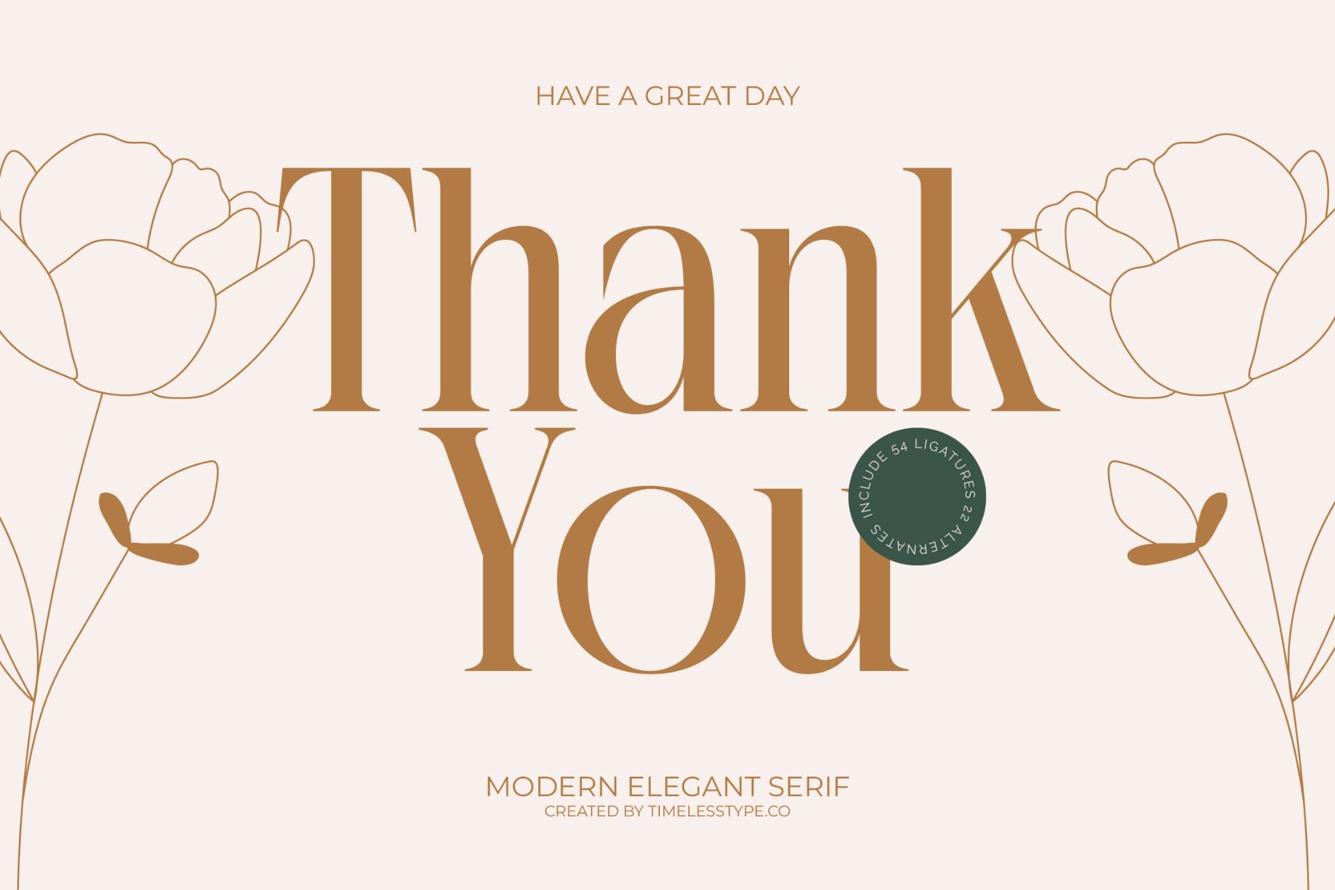 Preview 20 for Rich Dashy - Modern Elegant Serif Font