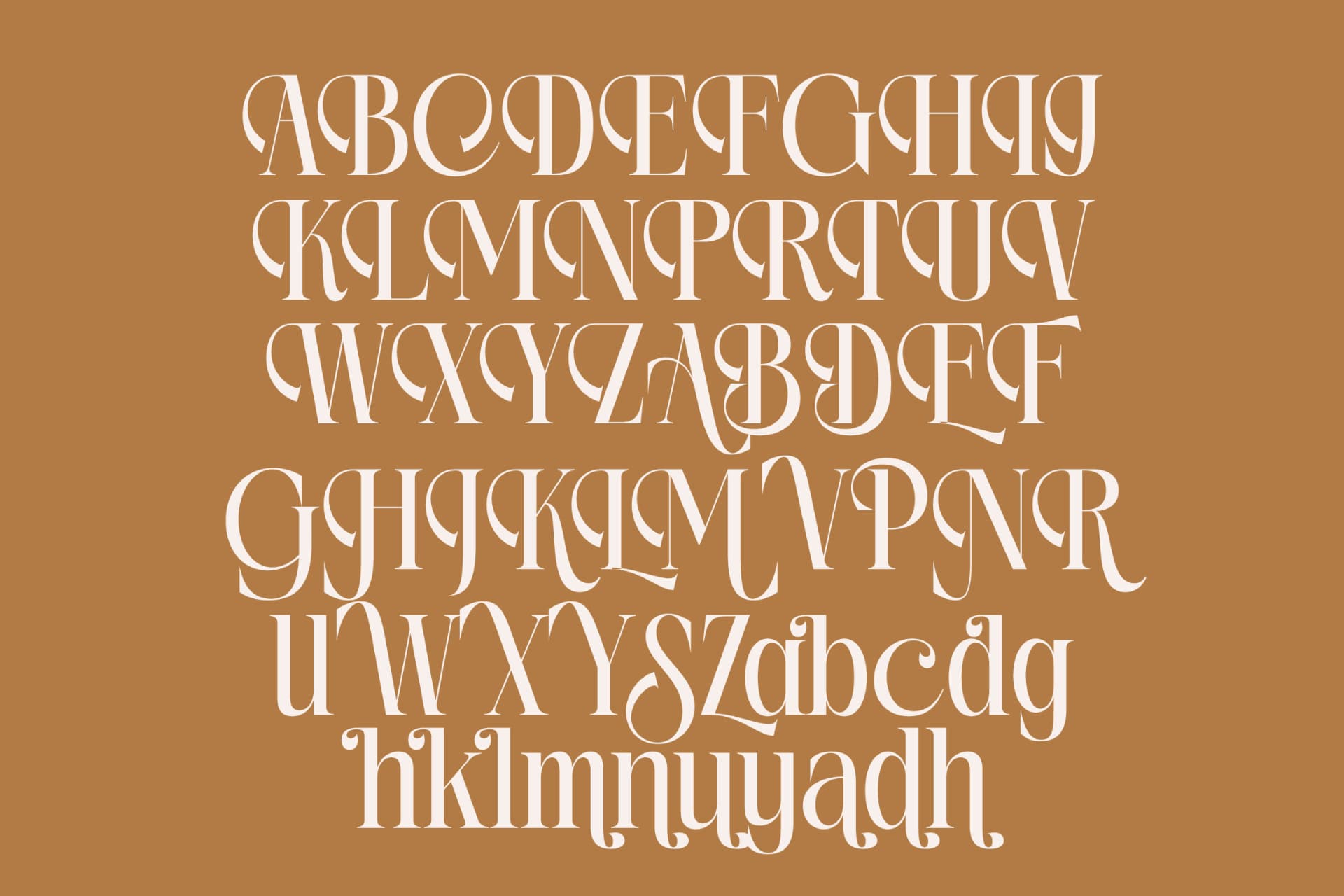 Preview 14 for Rich Dashy - Modern Elegant Serif Font