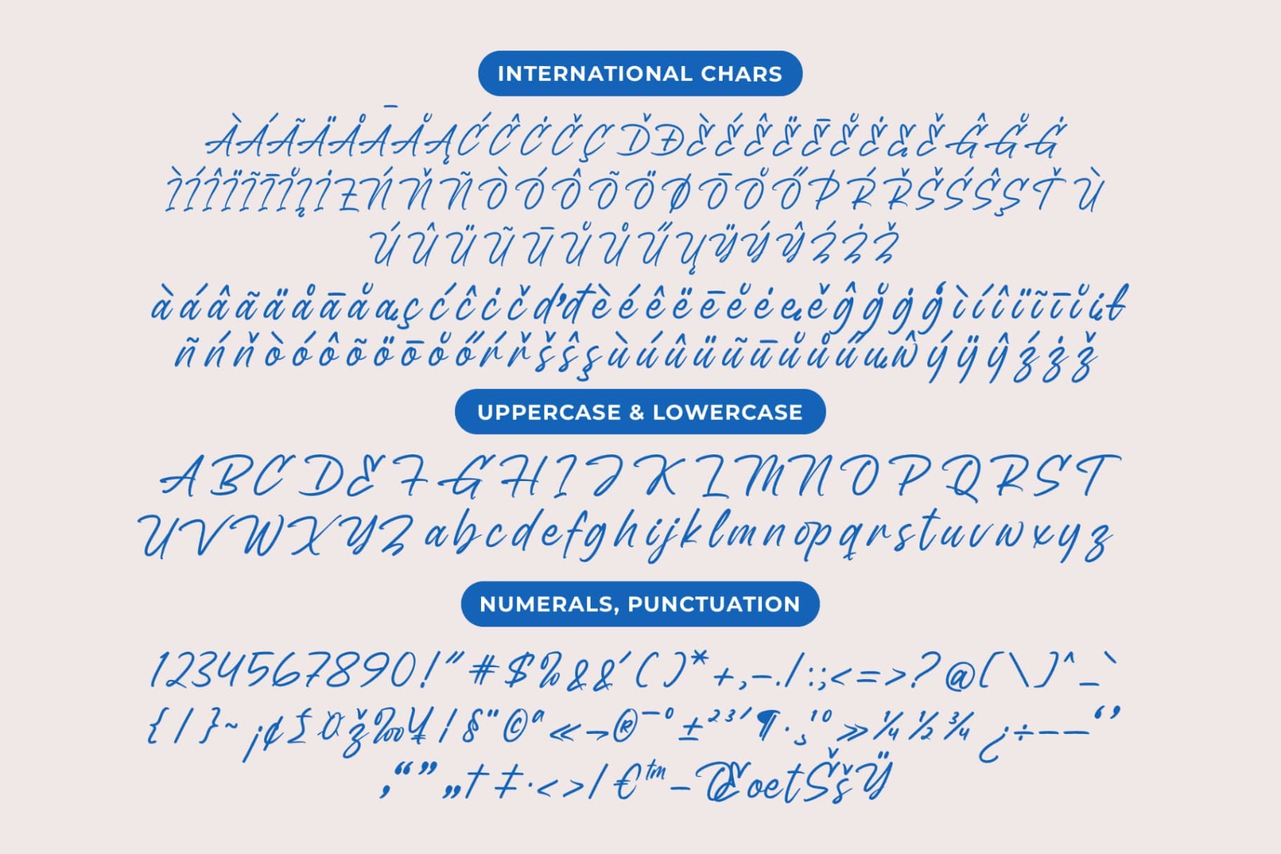 Preview 18 for Bostony Kintens – Bold Brush Font