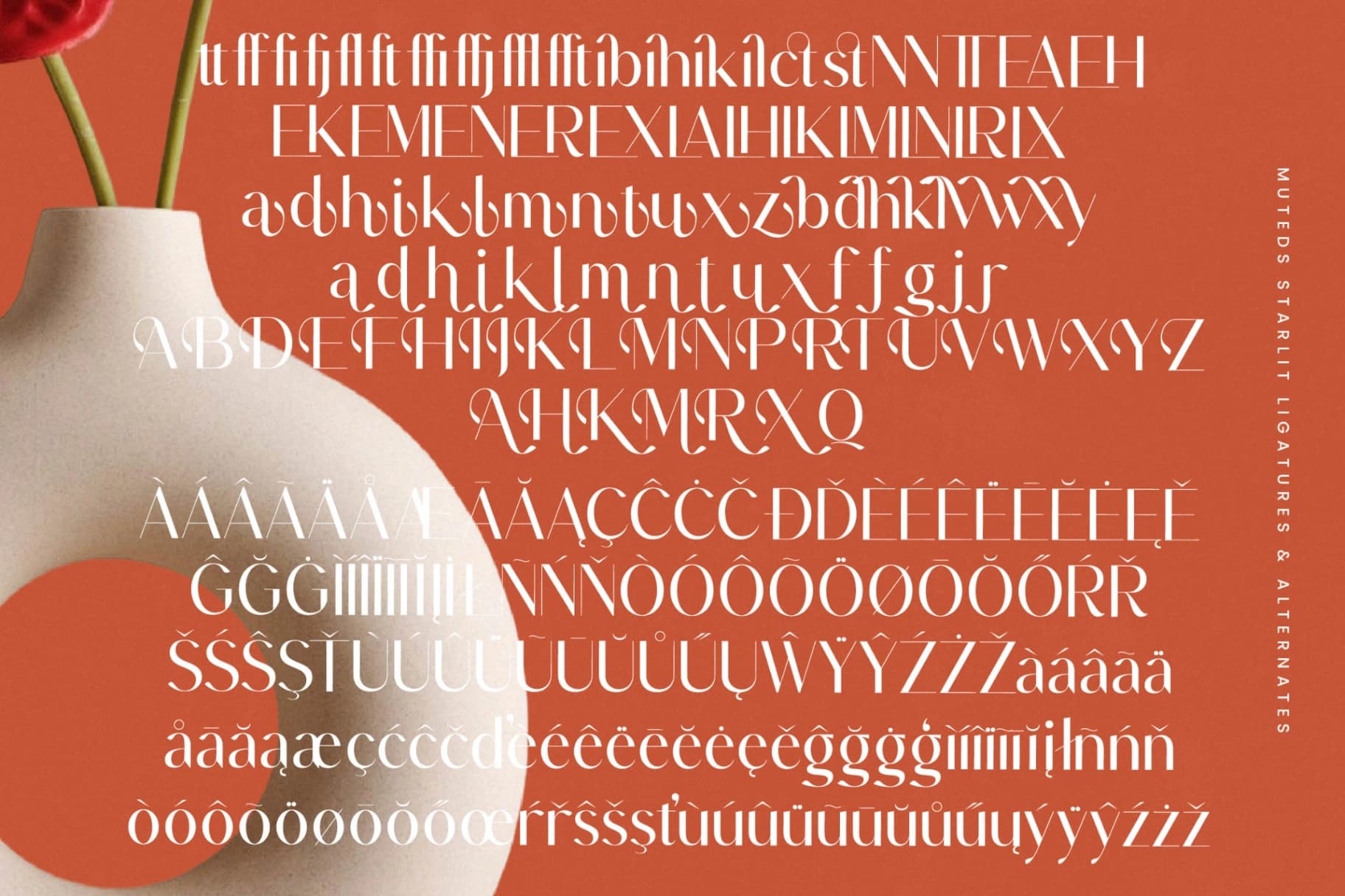 Preview 18 for Muteds Starlit - Modern Sans Serif Font