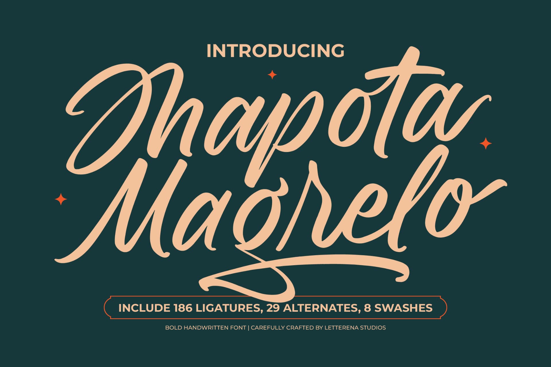 Preview of Jhapota Magrelo - Bold Handwritten Font font