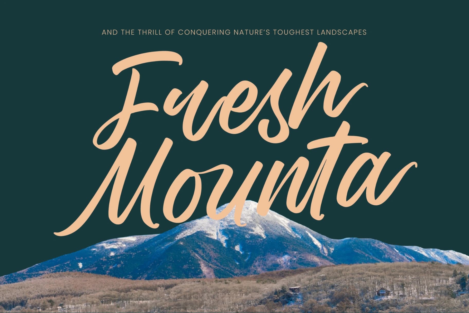 Preview 5 for Jhapota Magrelo - Bold Handwritten Font
