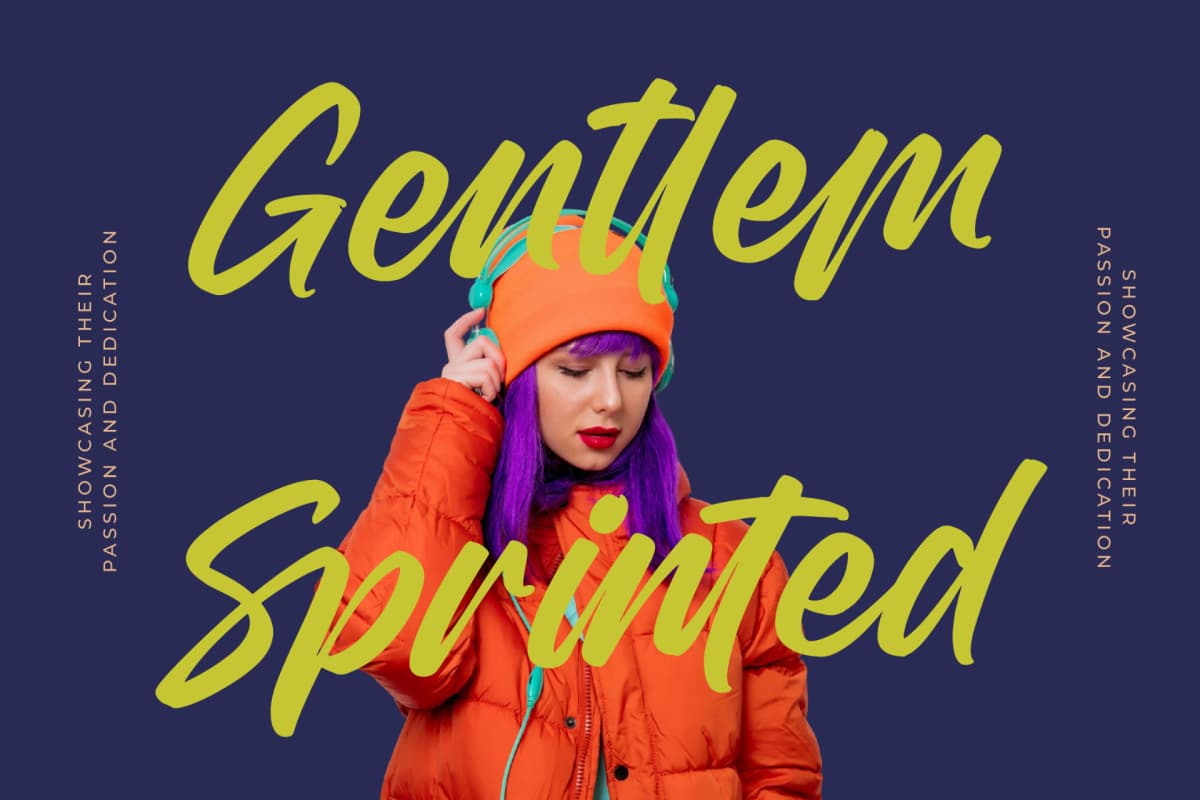 Theglory Skemaro - Bold Handwritten Font font preview 11