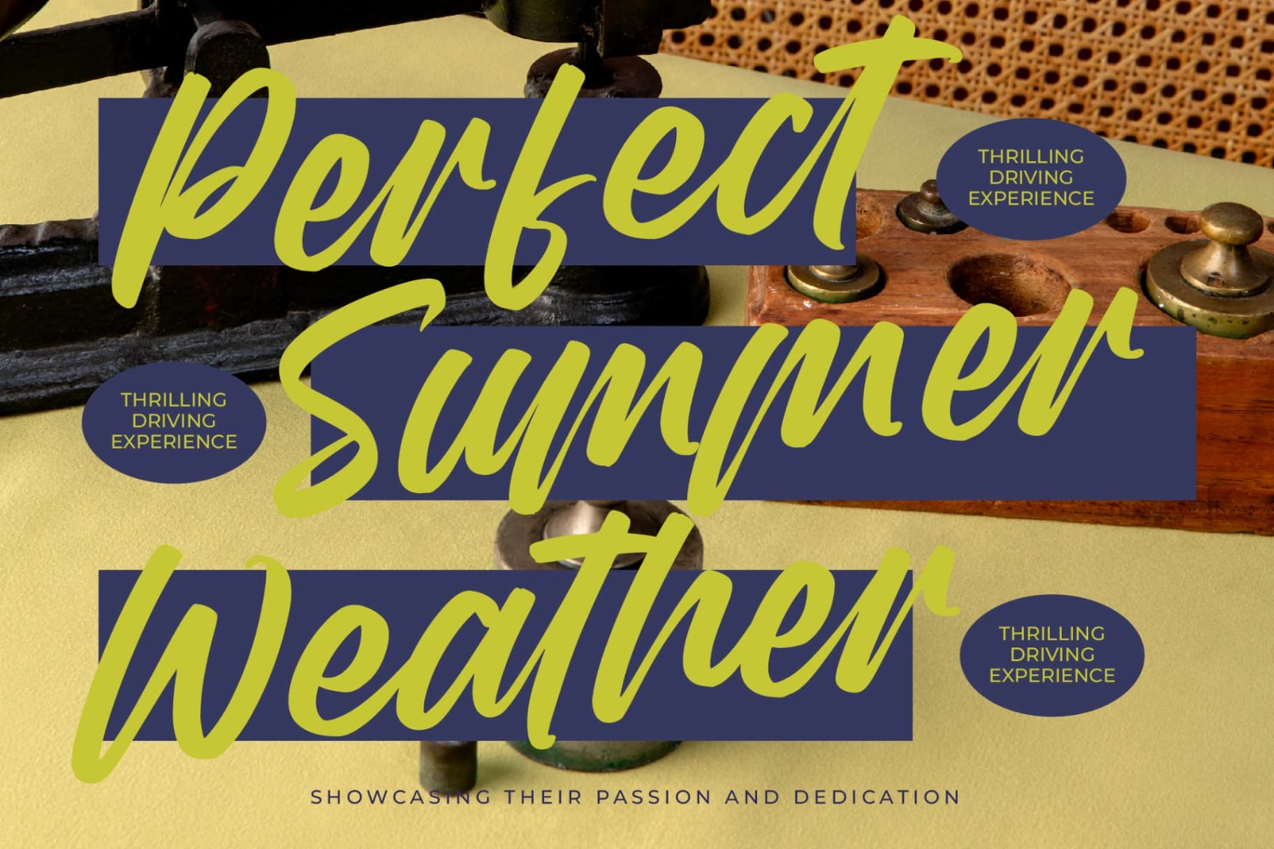 Preview 10 for Theglory Skemaro - Bold Handwritten Font