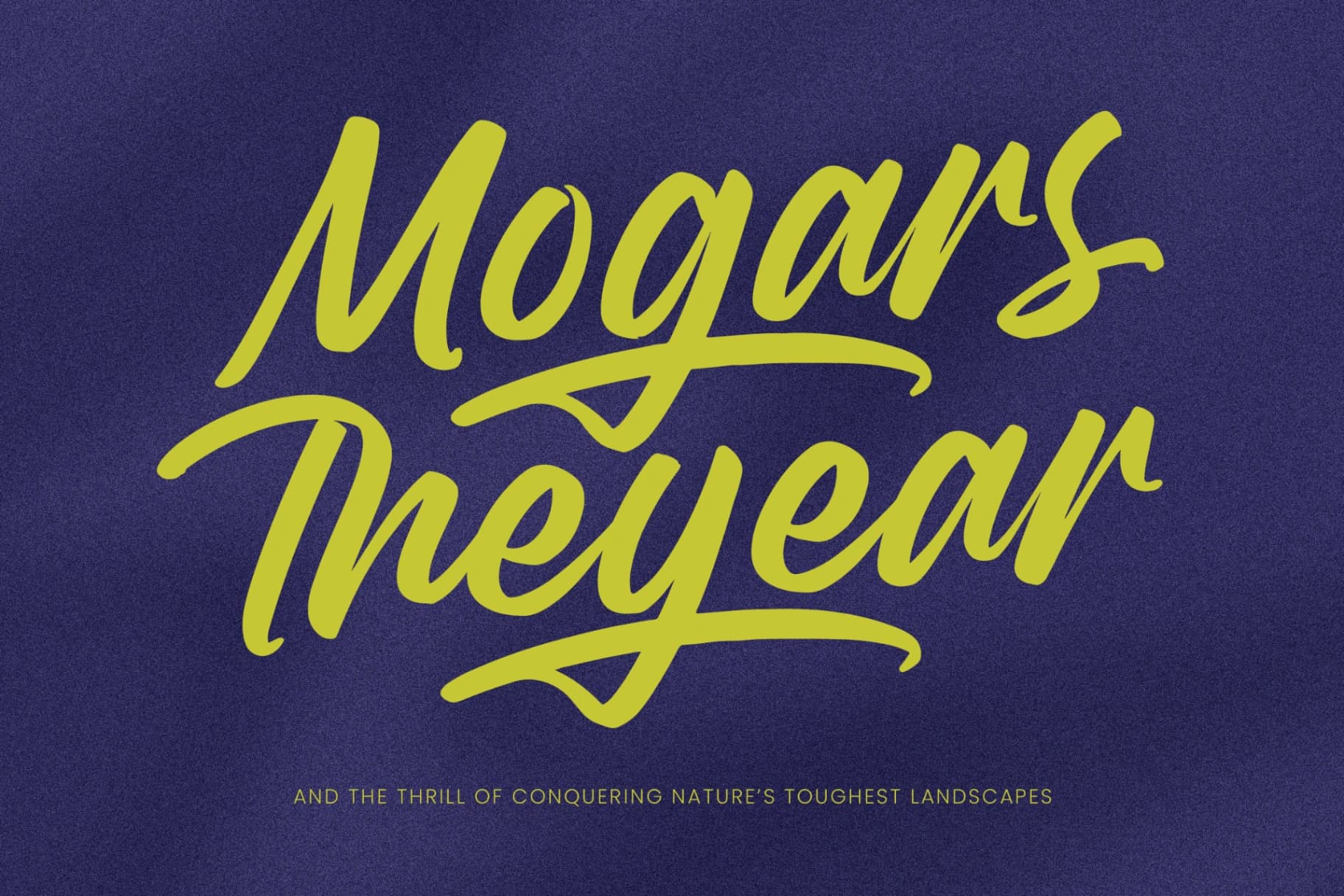 Preview 15 for Theglory Skemaro - Bold Handwritten Font