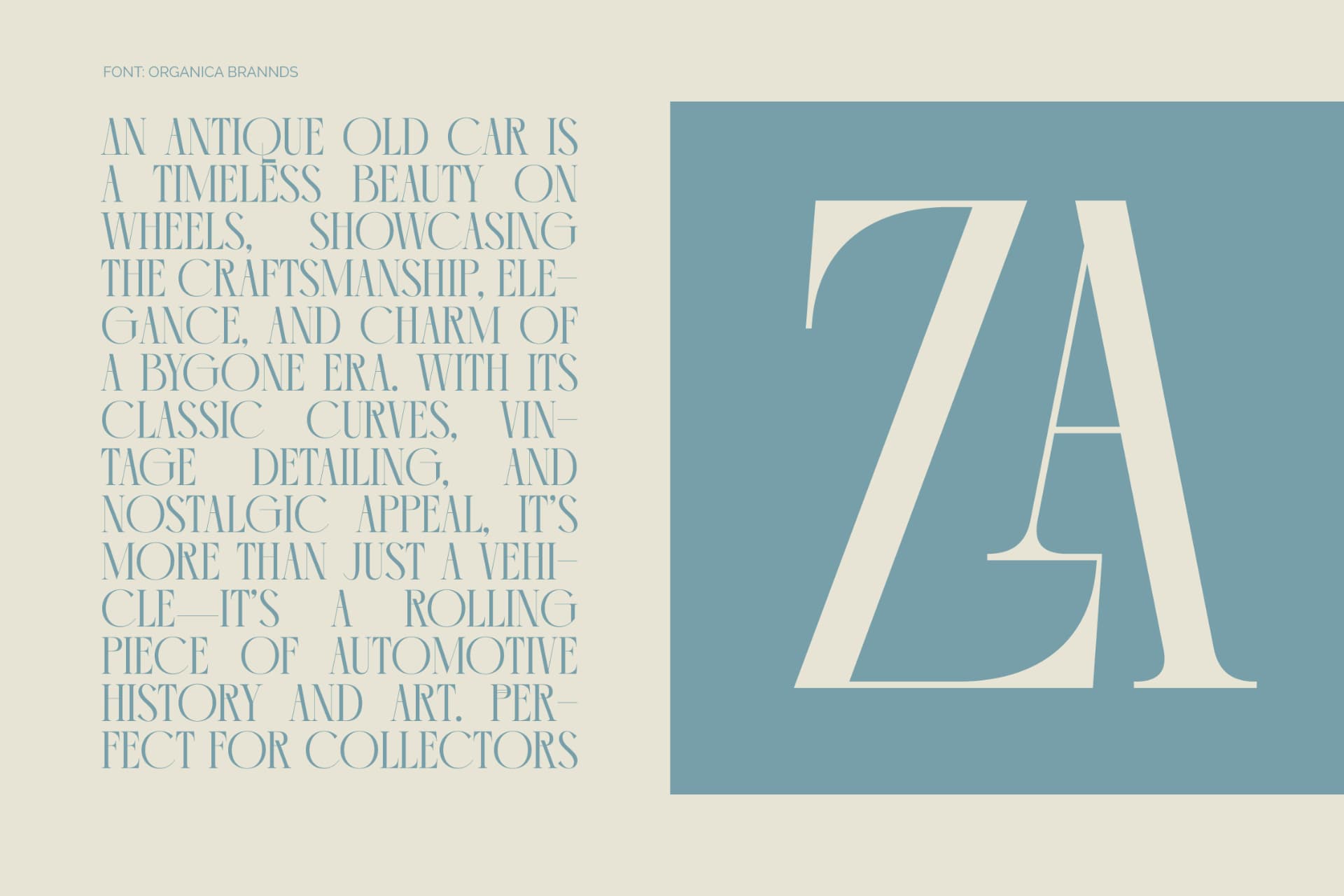 Preview 12 for Comela Barier - Ligature Typeface Font