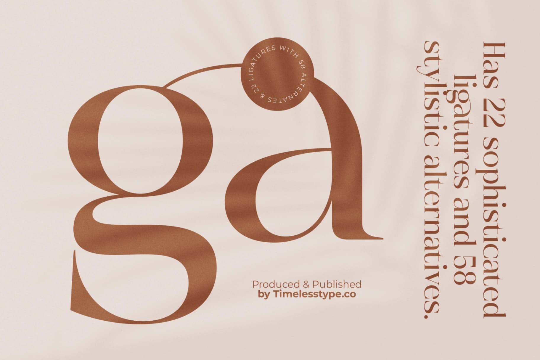 Preview 16 for Rosse Merona - Modern Ligature Serif Font