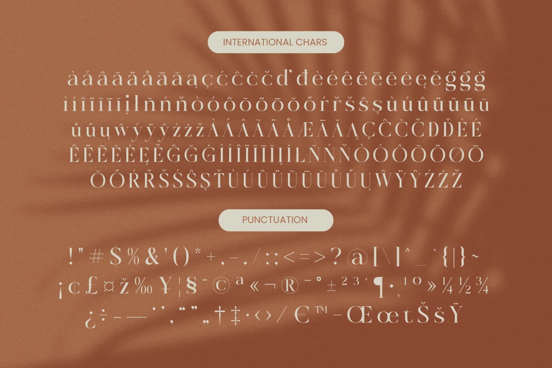 Preview 19 for Rosse Merona - Modern Ligature Serif Font