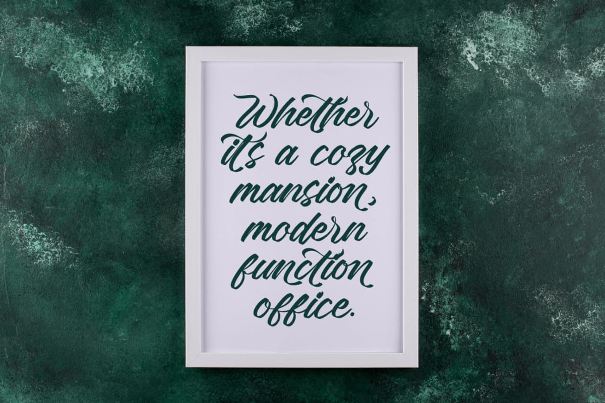 Rustical Banley – Modern Script Font font preview 5