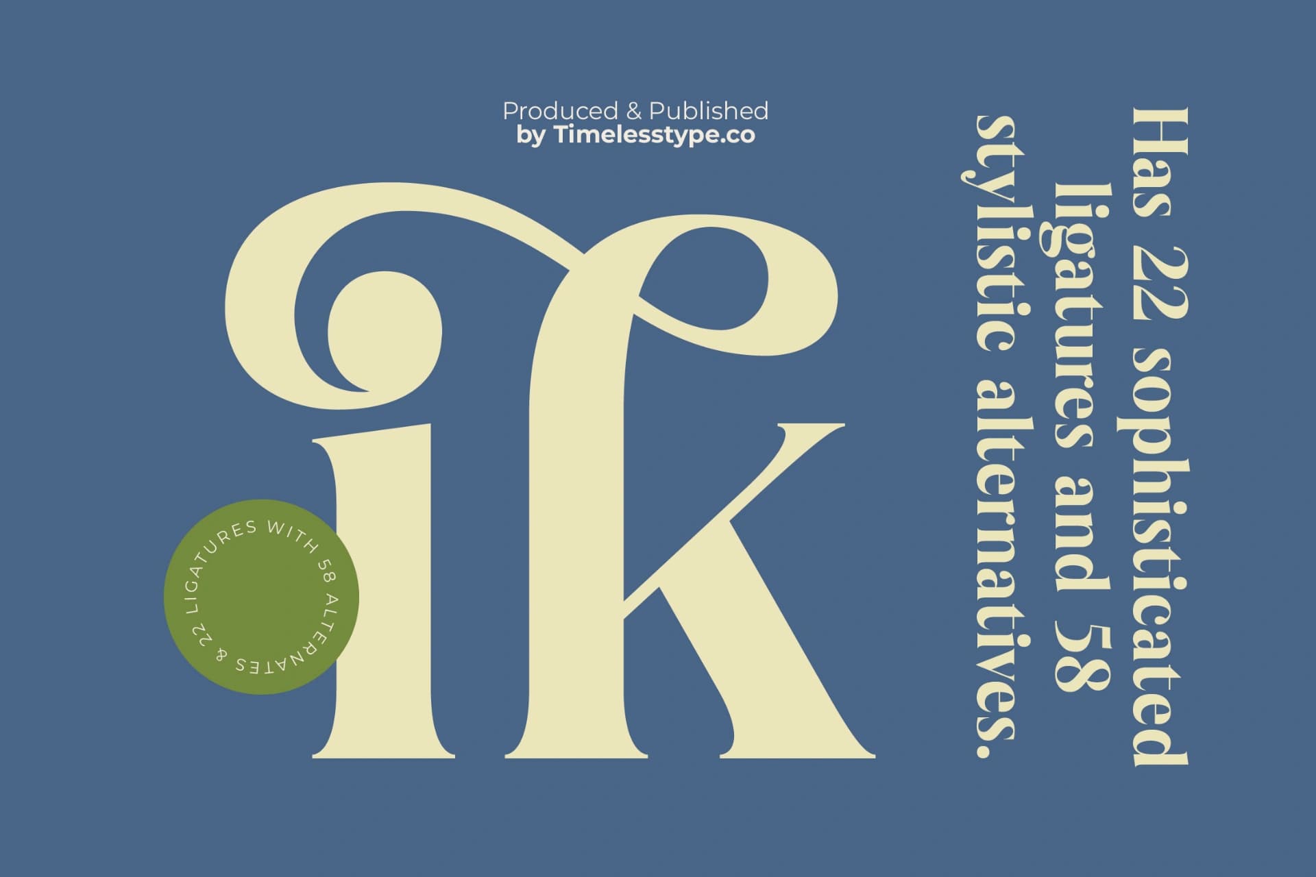 Preview 15 for Keyalog Evelzor - Modern Bold Serif