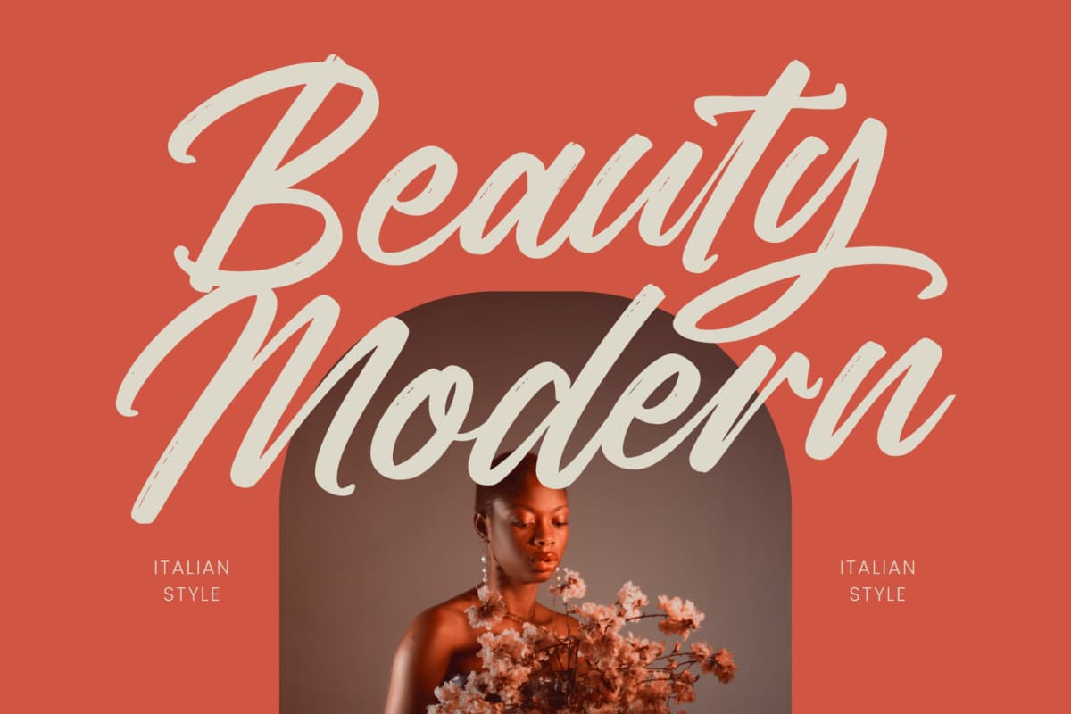 Vintage Bilbesto - Modern Brush Font font preview 2