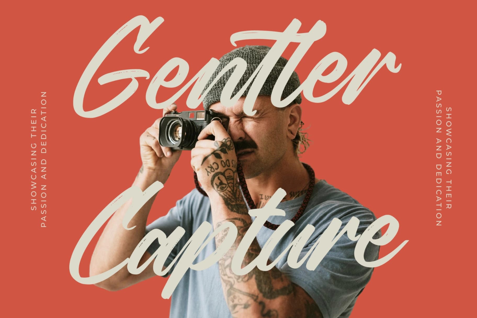 Preview 10 for Vintage Bilbesto - Modern Brush Font
