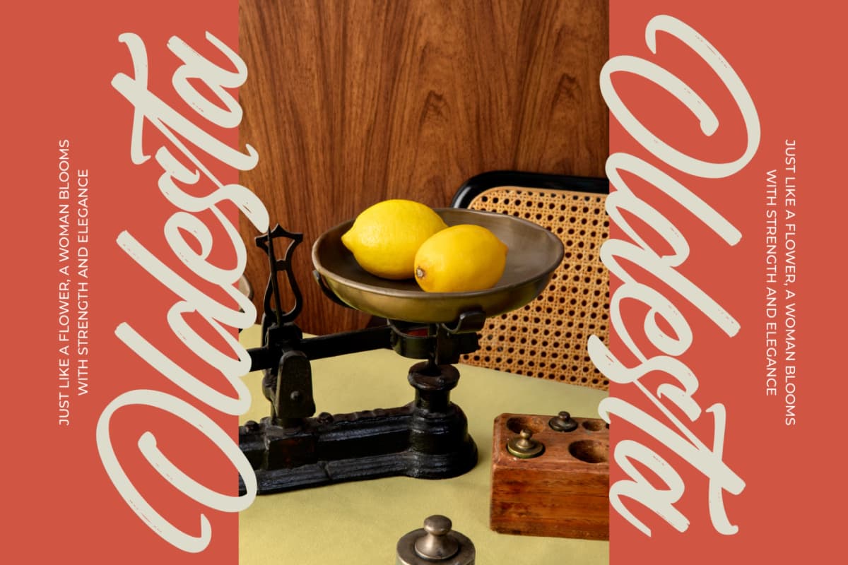 Vintage Bilbesto - Modern Brush Font font preview 12