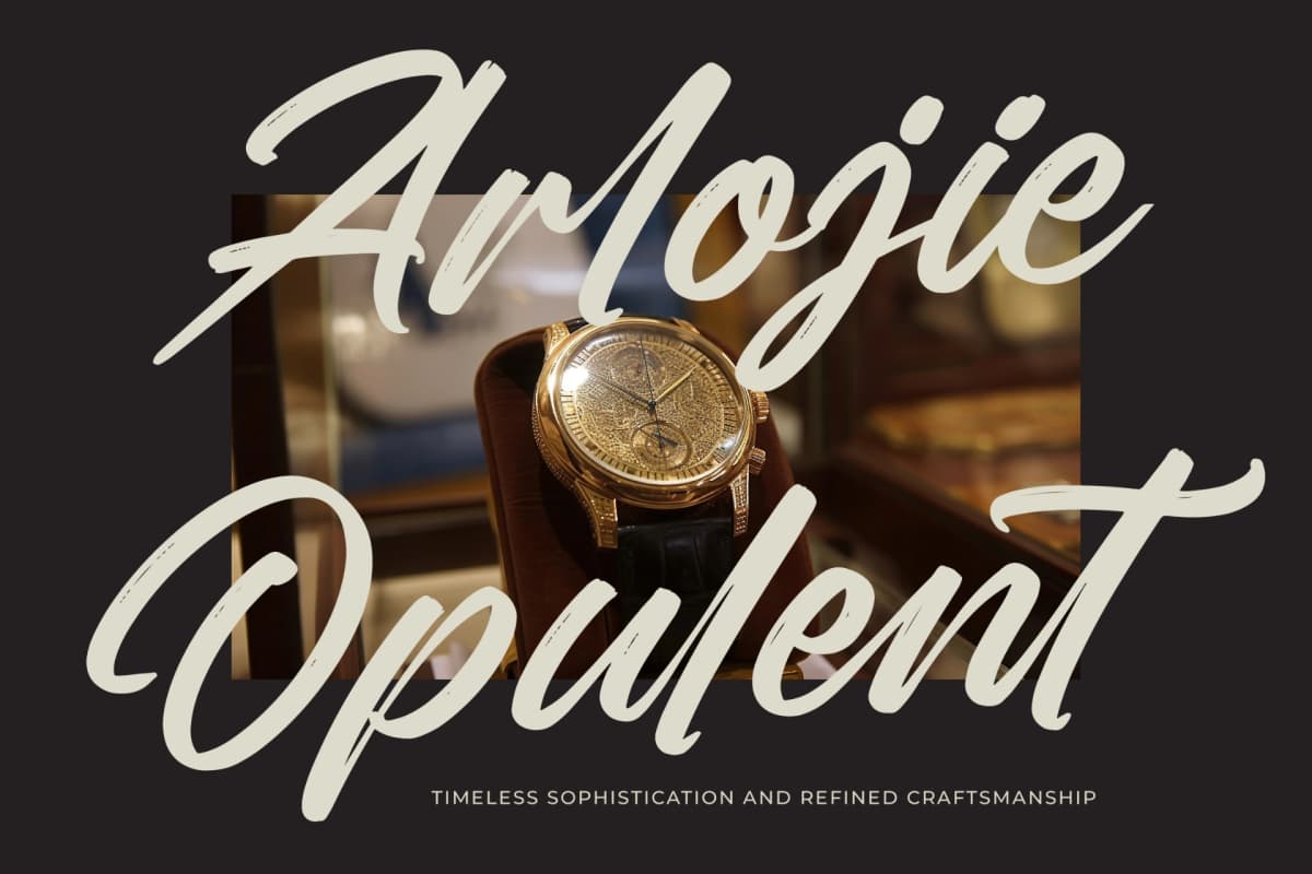 Vintage Bilbesto - Modern Brush Font font preview 15
