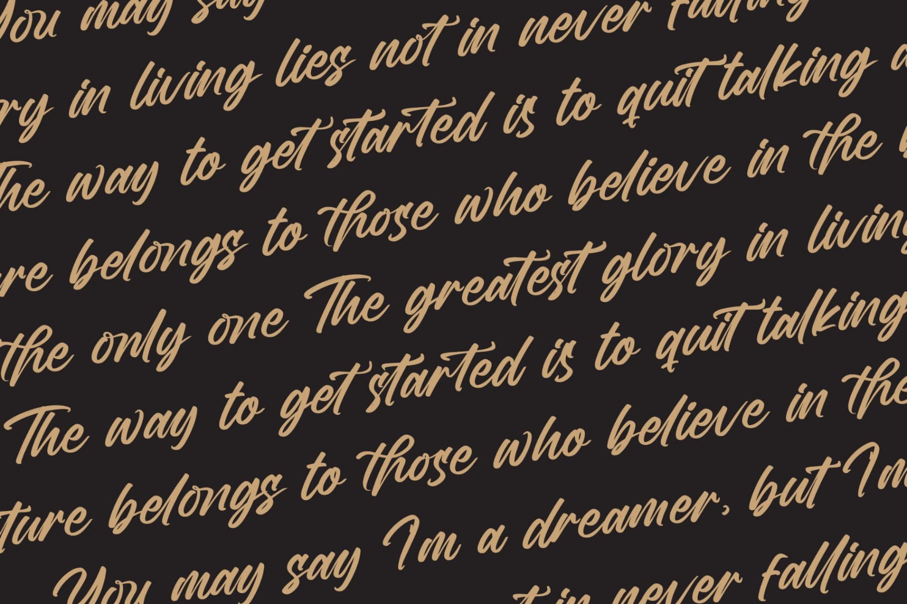 Preview 17 for Vintage Bilbesto - Modern Brush Font
