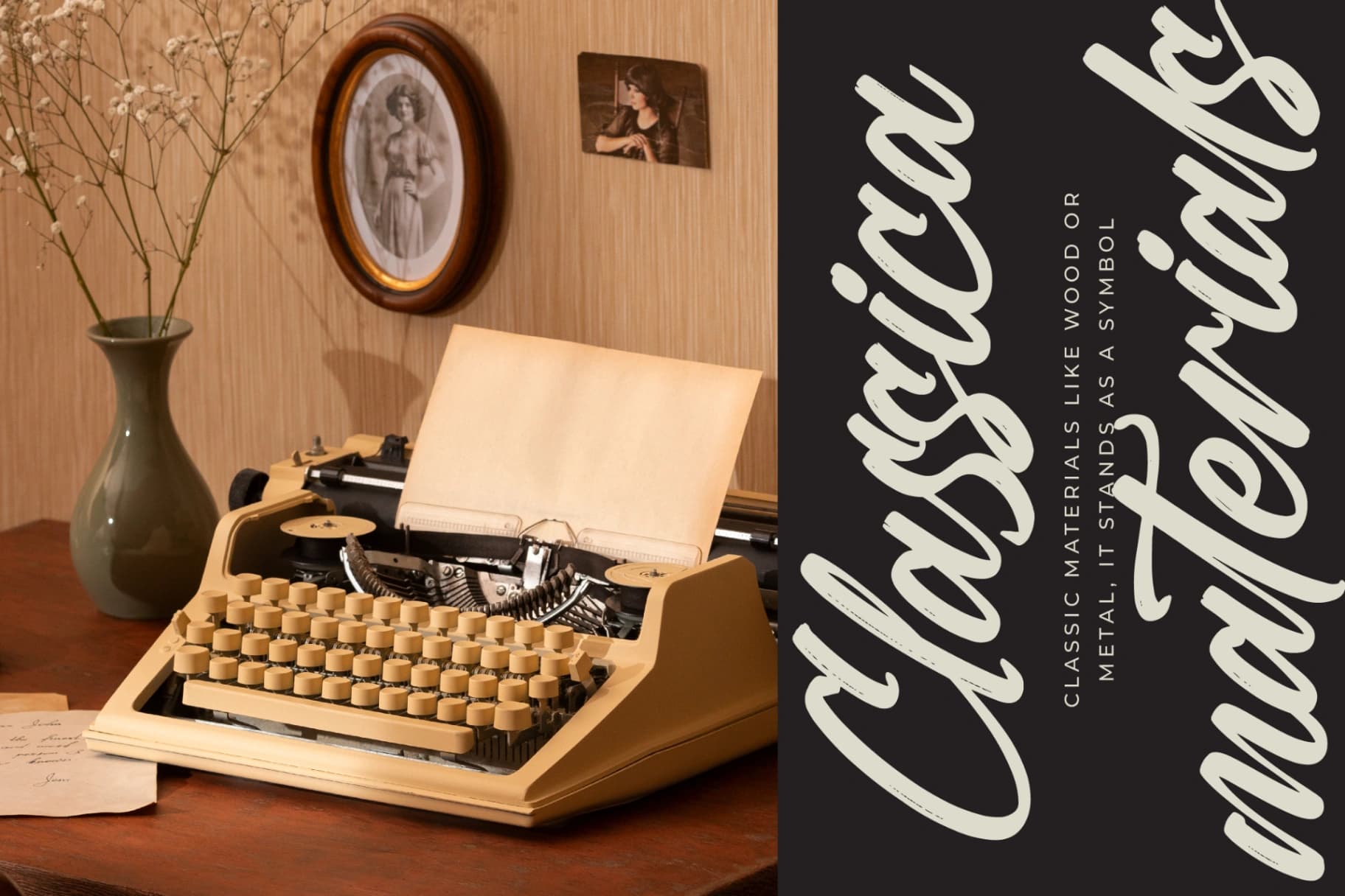 Preview 11 for Vintage Bilbesto - Modern Brush Font