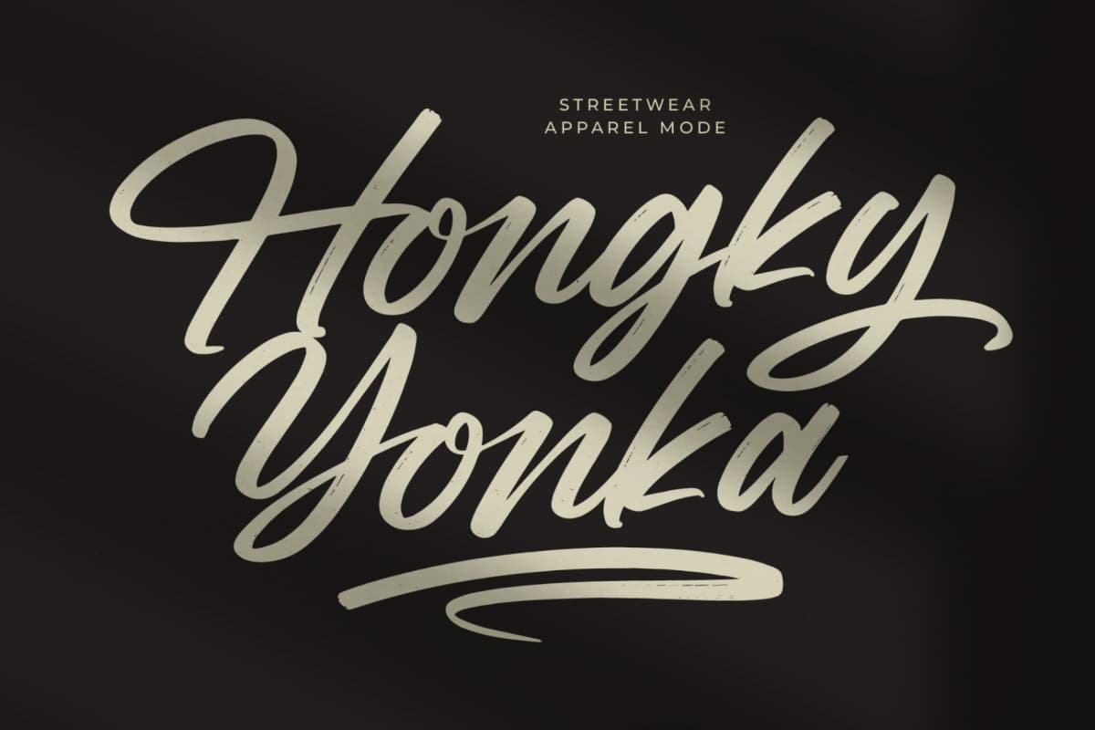 Vintage Bilbesto - Modern Brush Font font preview 9