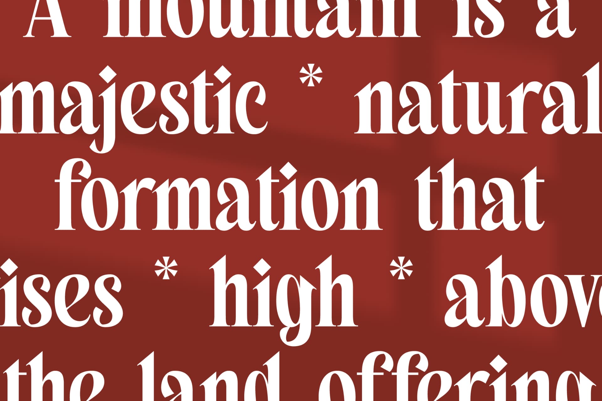 Preview 5 for Belagu - Modern Display Serif Font