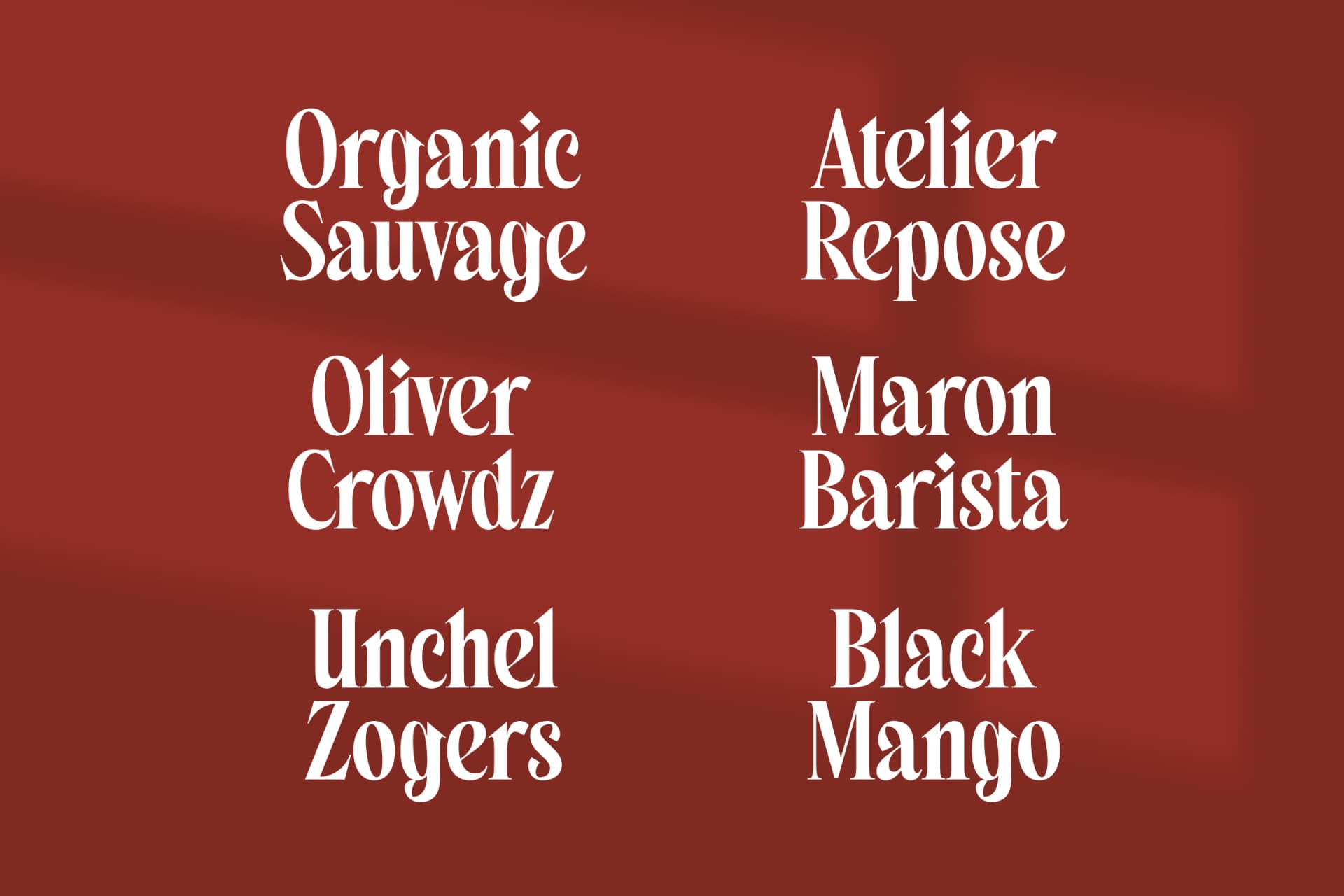 Preview 7 for Belagu - Modern Display Serif Font