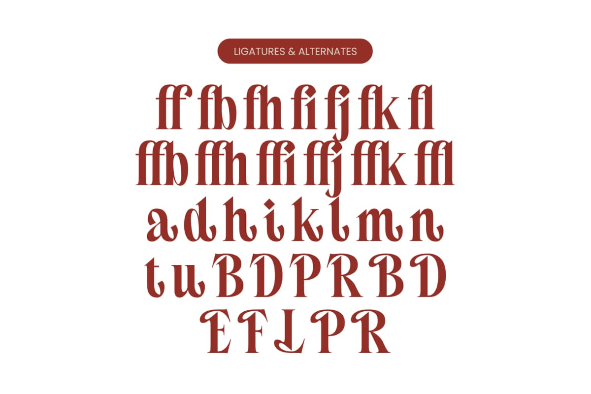 Preview 18 for Belagu - Modern Display Serif Font