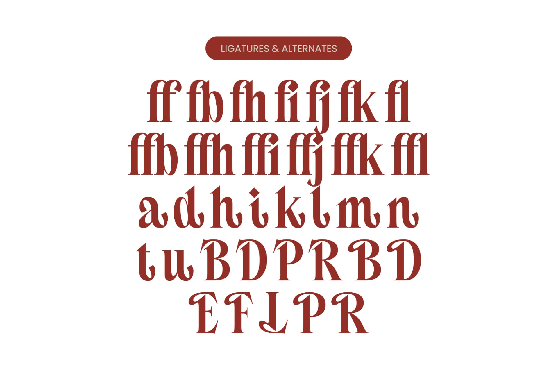 Preview 18 for Belagu - Modern Display Serif Font
