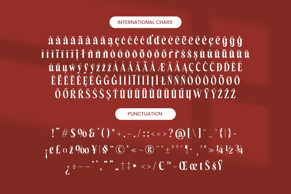Preview 19 for Belagu - Modern Display Serif Font
